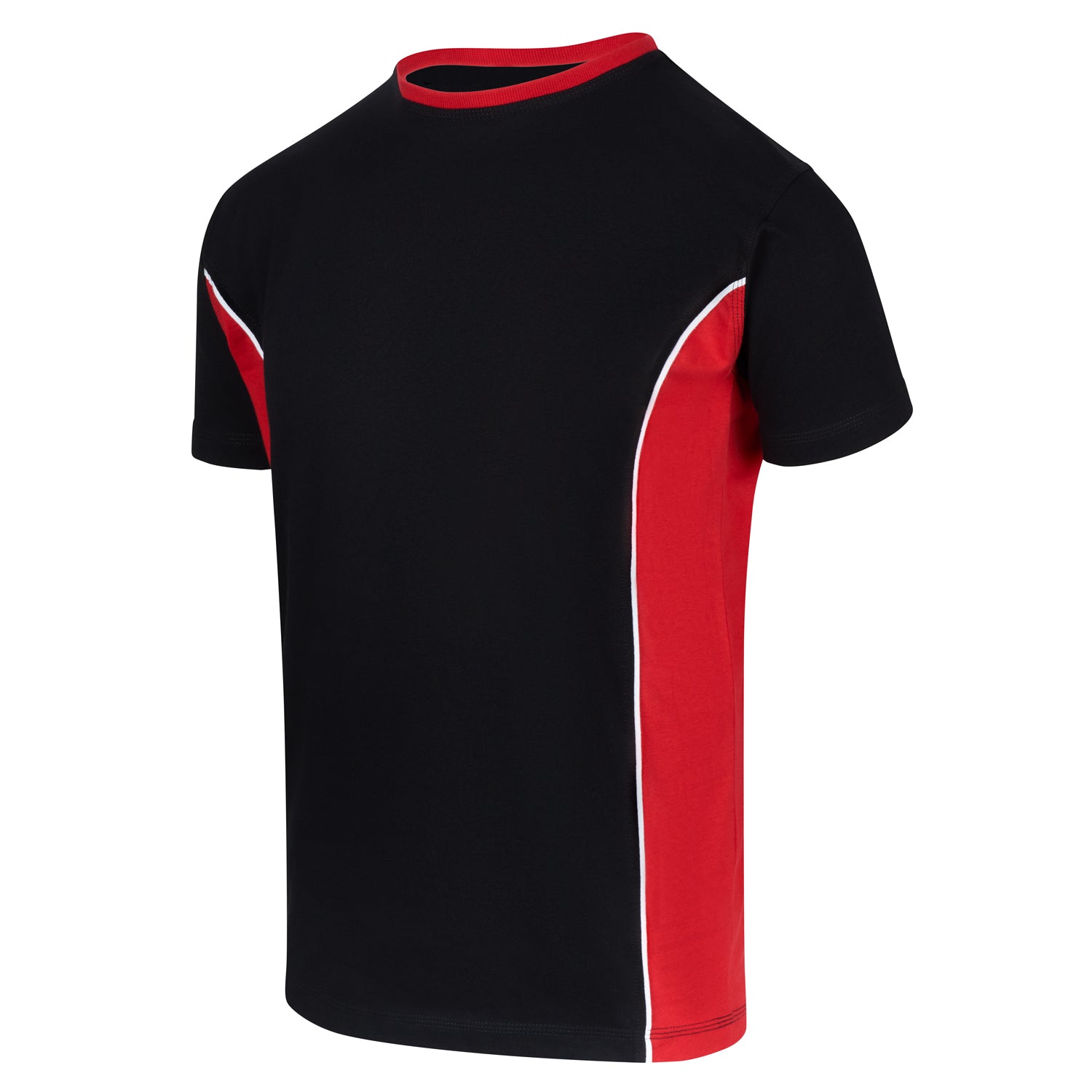 Orn Silverswift T-Shirt - Black - Red - 1080 - - Customisable T-Shirts & Poloshirts