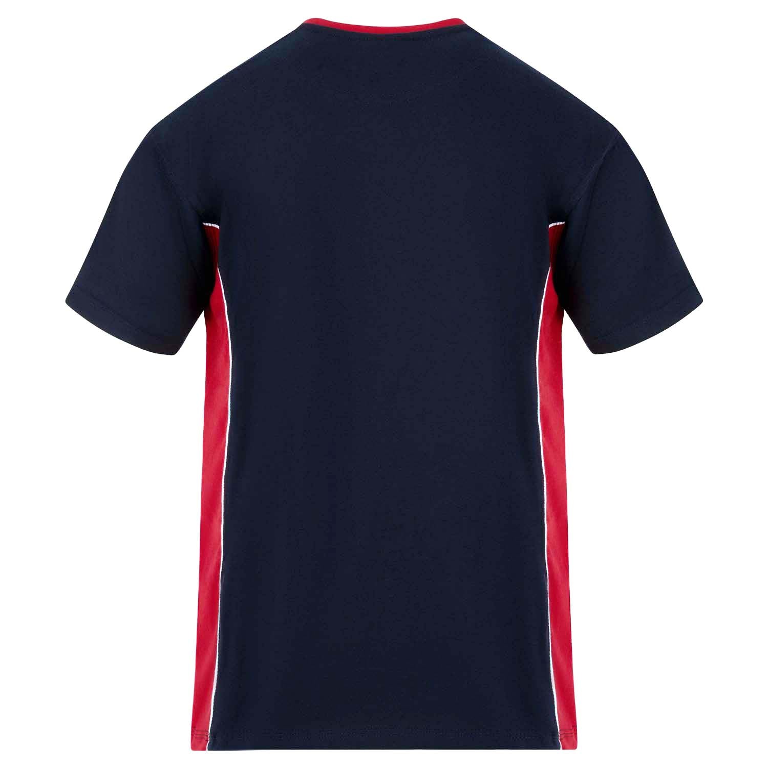 Orn Silverswift T-Shirt - Navy - Red - 1080 - - Customisable T-Shirts & Poloshirts