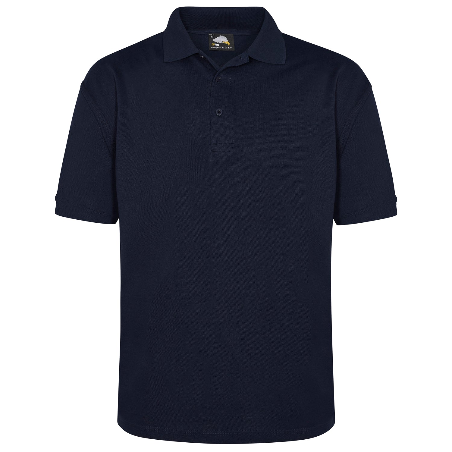 Orn Raven Poloshirt - Navy - 1130 - Navy - Customisable T-Shirts & Poloshirts