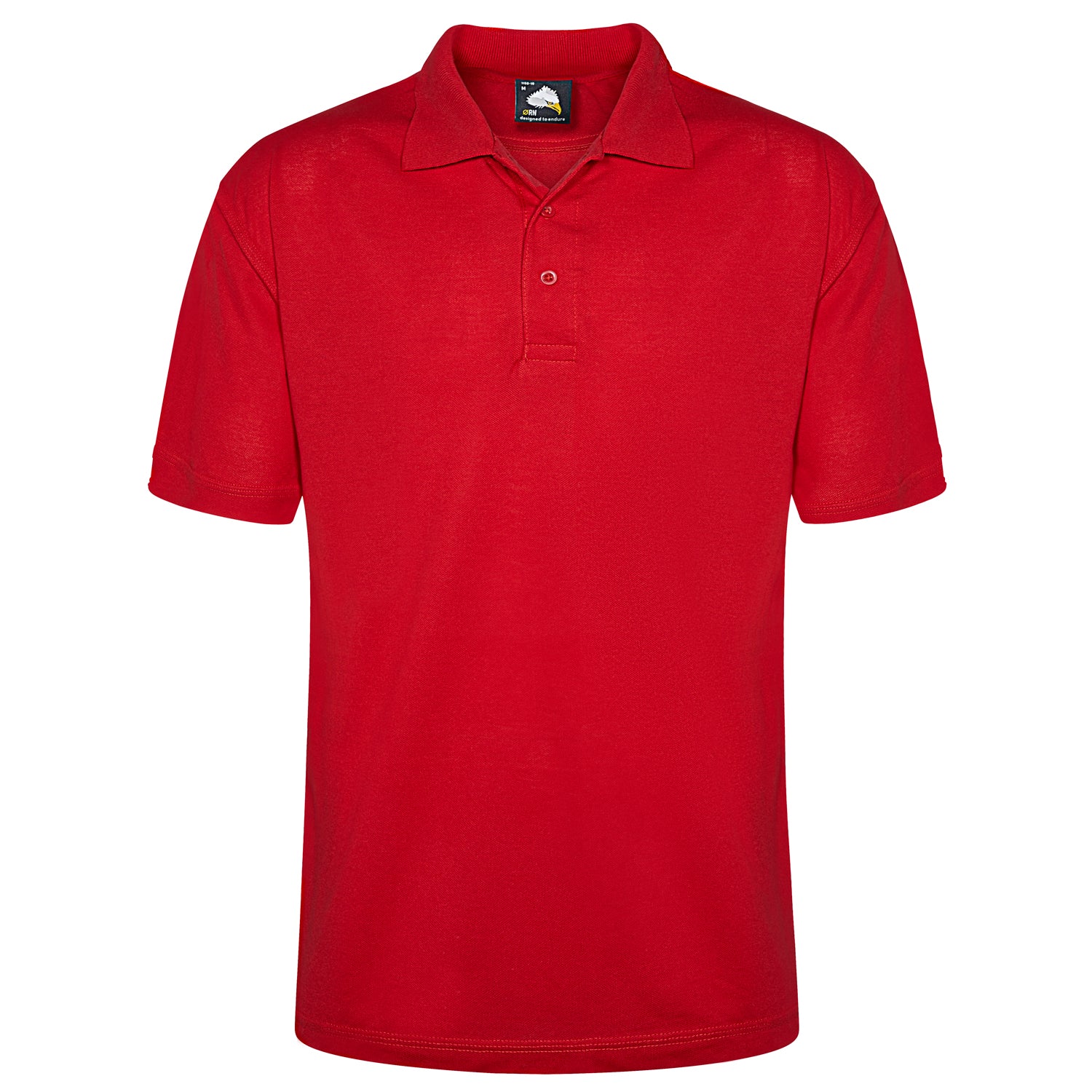 Orn Raven Poloshirt - Red - 1130 - Red - Customisable T-Shirts & Poloshirts