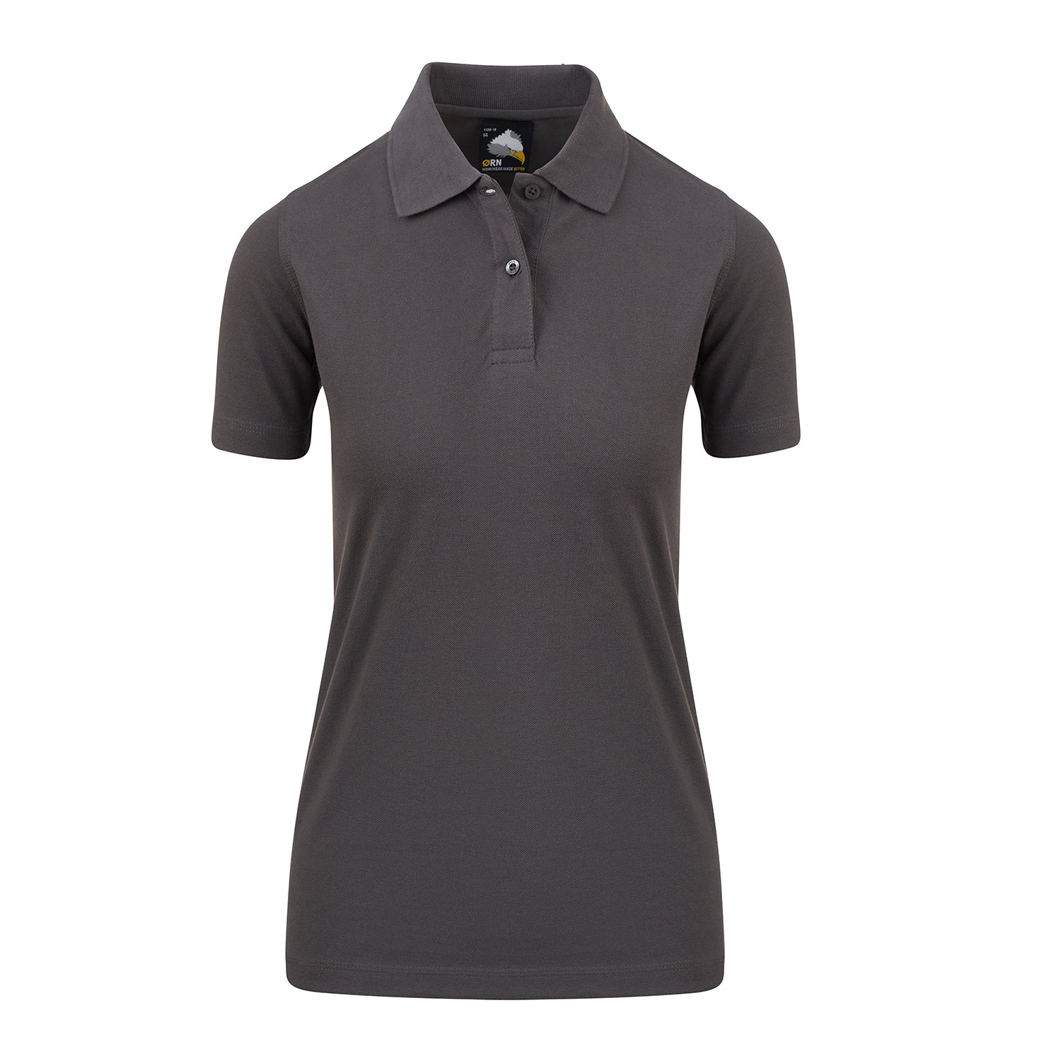 Orn Ladies Raven Poloshirt - Graphite - 1136 - Graphite - Customisable T-Shirts & Poloshirts