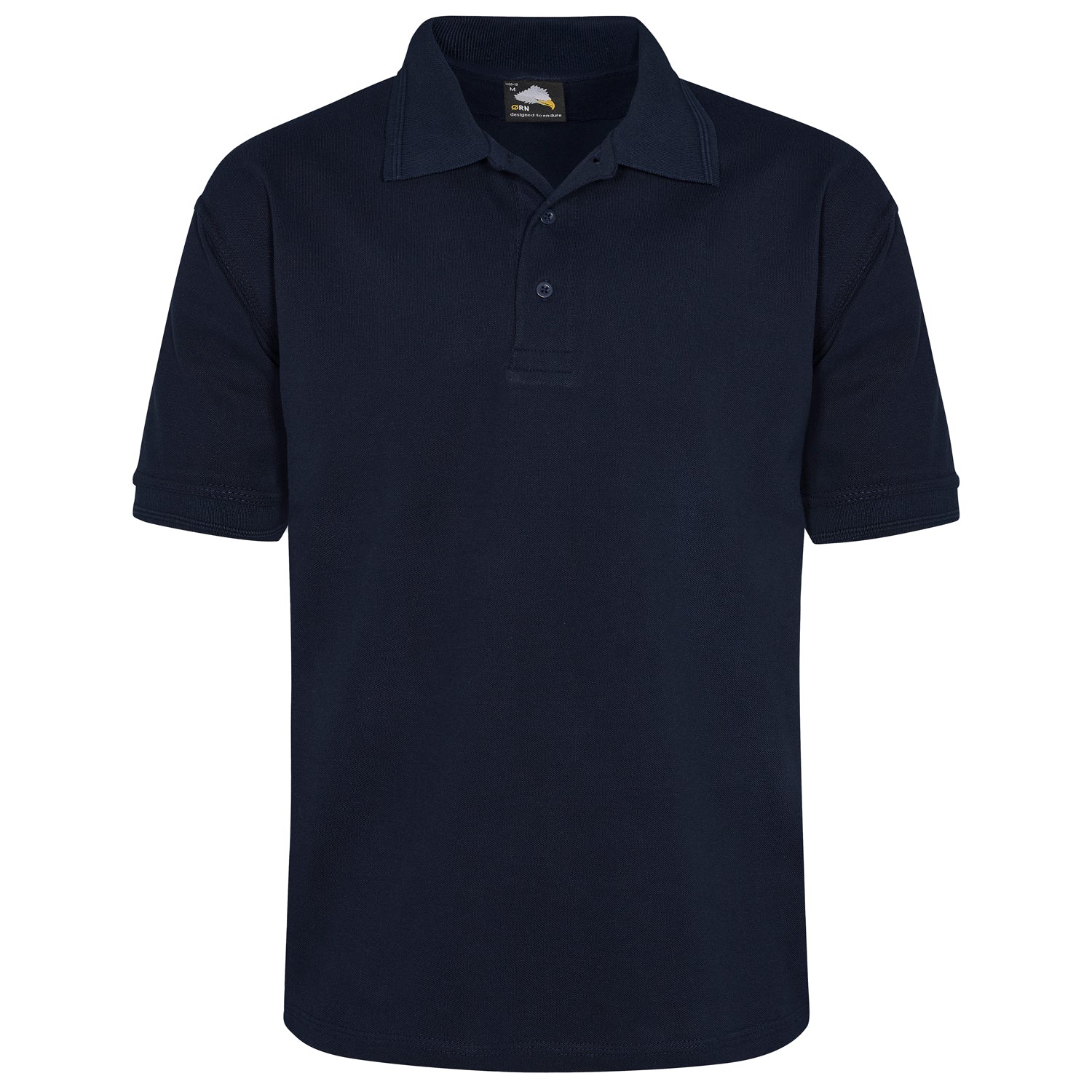 Orn Petrel 100% Cotton Poloshirt - Navy - 1155 - Navy - Customisable T-Shirts & Poloshirts