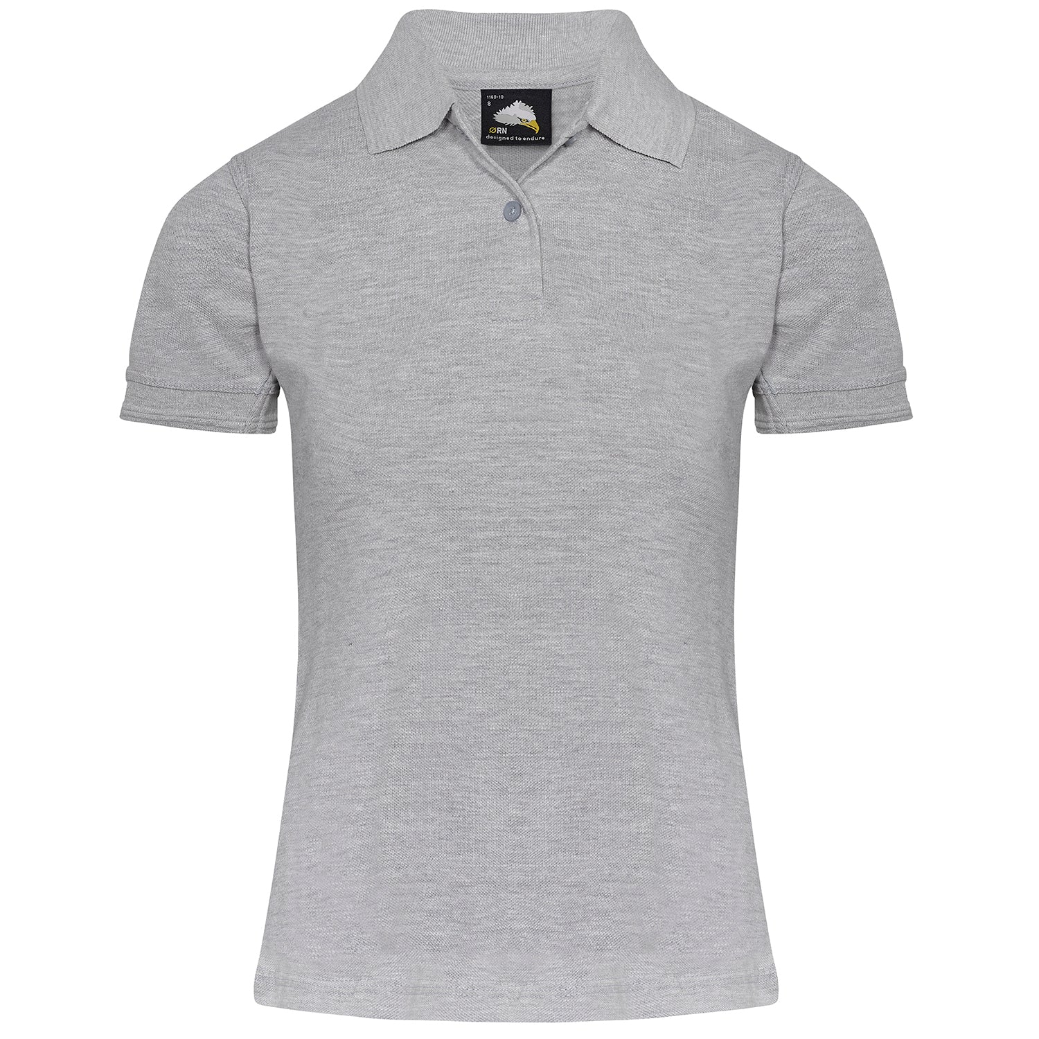 Orn Ladies Eagle Poloshirt - Ash - 1160 - Ash - Customisable T-Shirts & Poloshirts