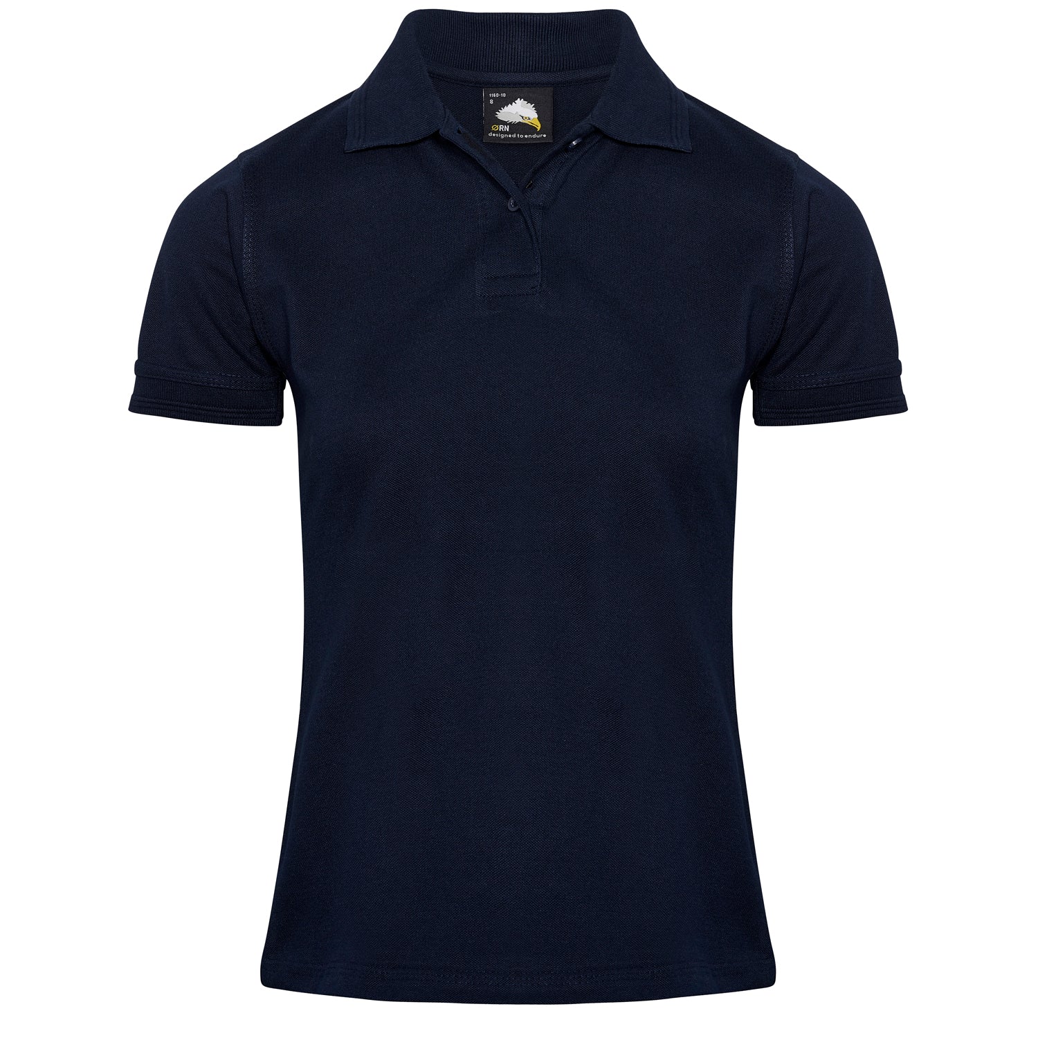 Orn Ladies Eagle Poloshirt - Navy - 1160 - Navy - Customisable T-Shirts & Poloshirts