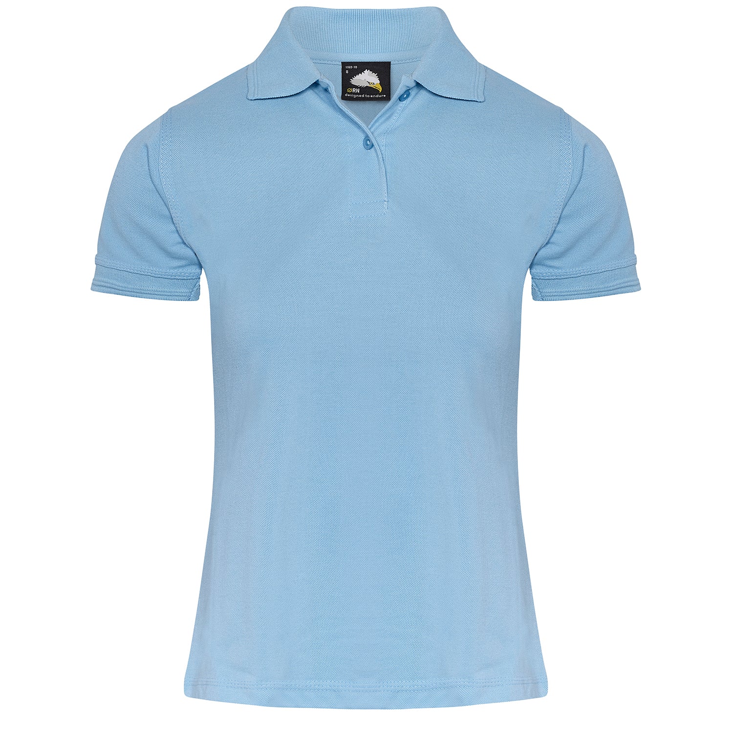 Orn Ladies Eagle Poloshirt - Sky - 1160 - Sky - Customisable T-Shirts & Poloshirts