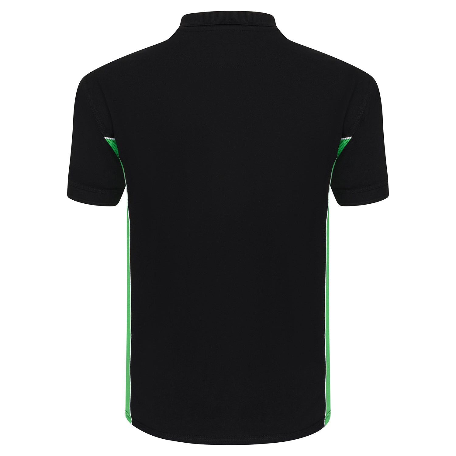 Orn Silverswift Poloshirt - Black - Lime - 1180 - - Customisable T-Shirts & Poloshirts