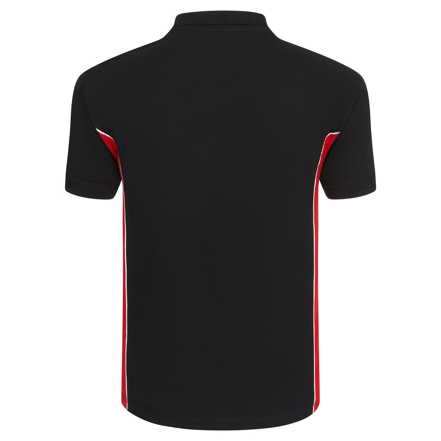 Orn Silverswift Poloshirt - Black - Red - 1180 - - Customisable T-Shirts & Poloshirts