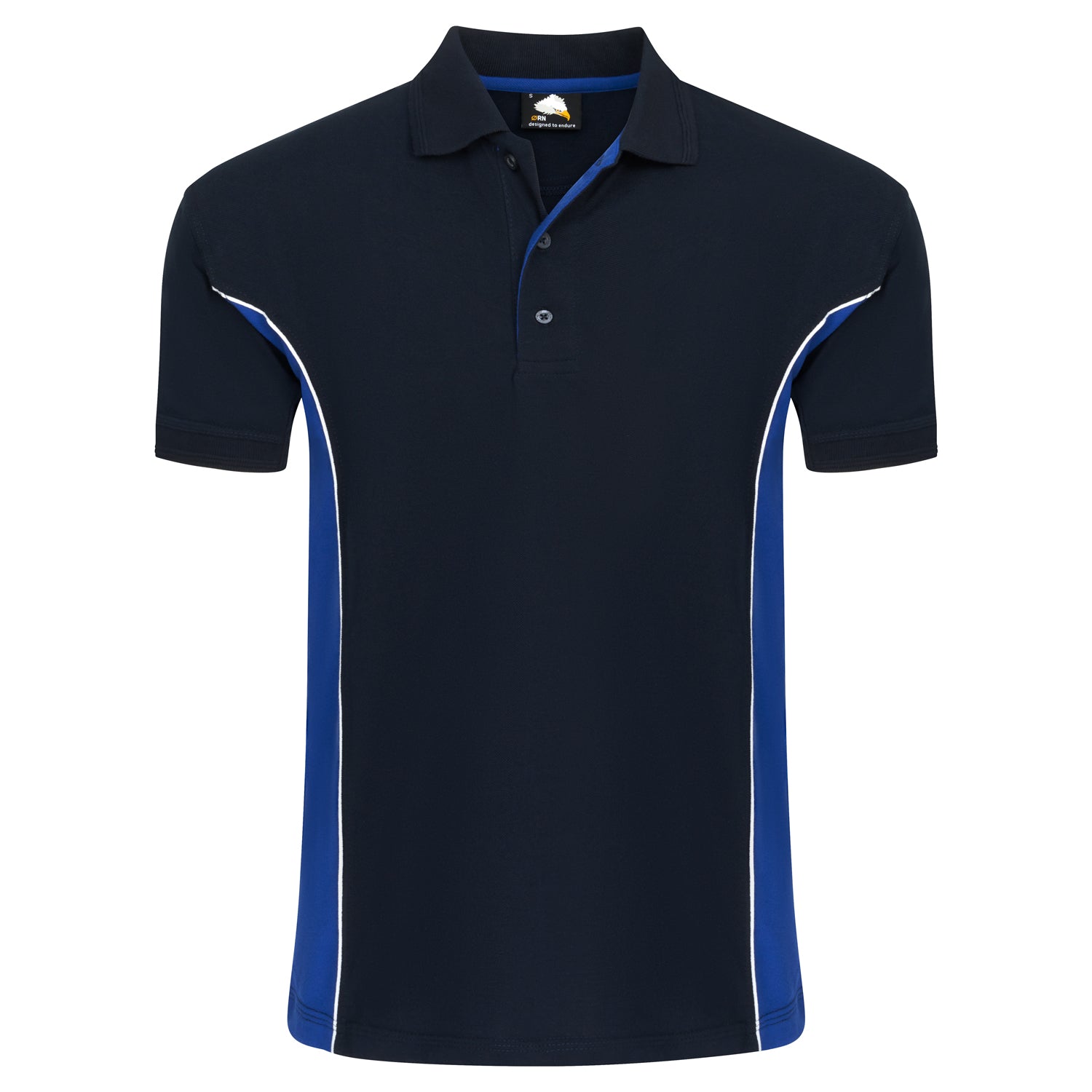Orn Silverswift Poloshirt - Navy - Royal - 1180 - Navy - Royal - Customisable T-Shirts & Poloshirts