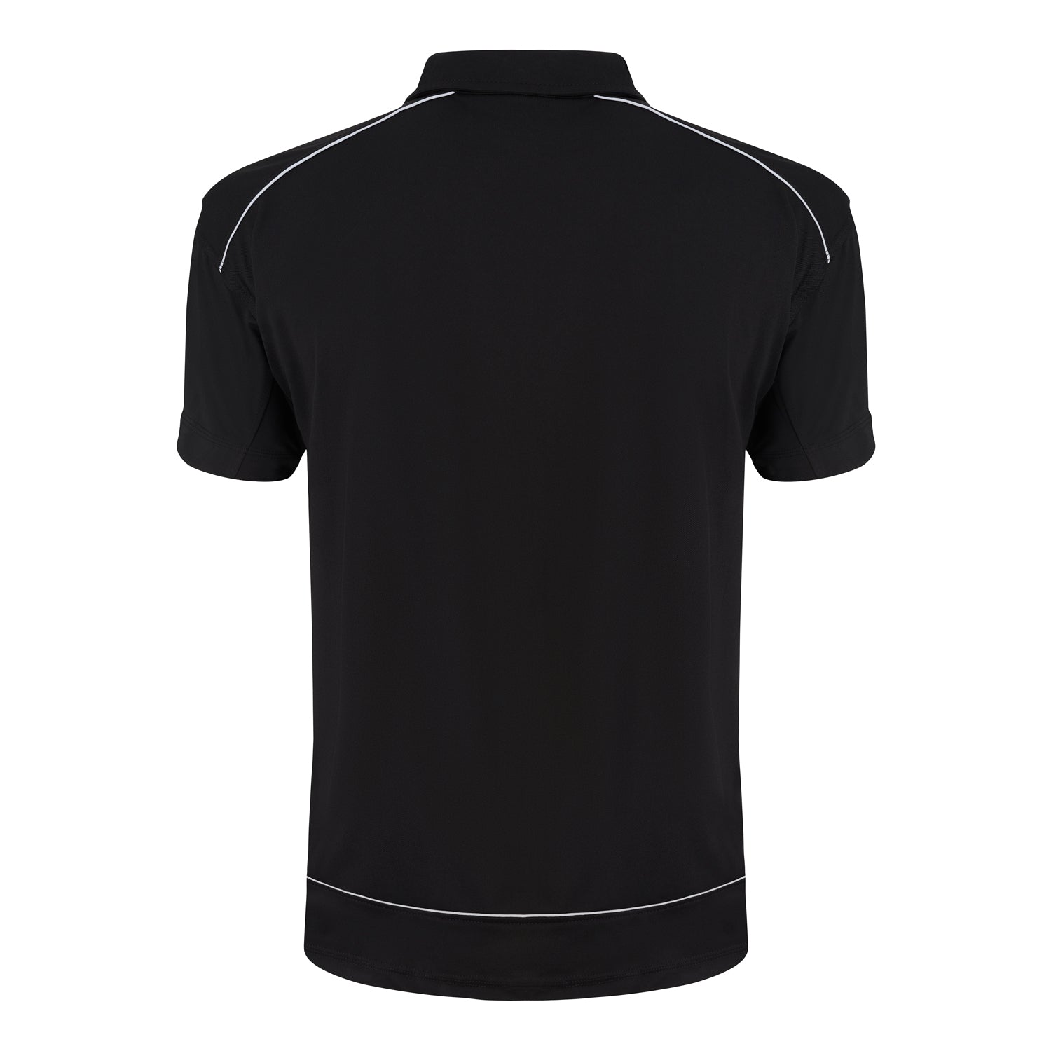 Orn Fireback Wicking Poloshirt - Black - Black - 1183 - - Customisable T-Shirts & Poloshirts