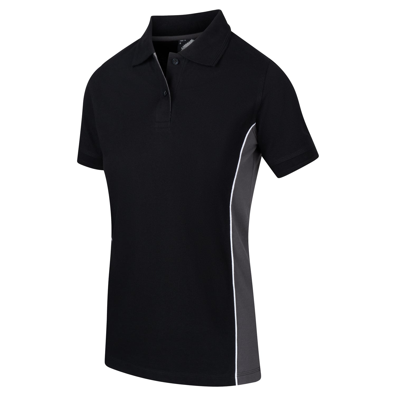 Orn Ladies Silverswift Poloshirt - Black - Graphite - 1186 - - Customisable T-Shirts & Poloshirts
