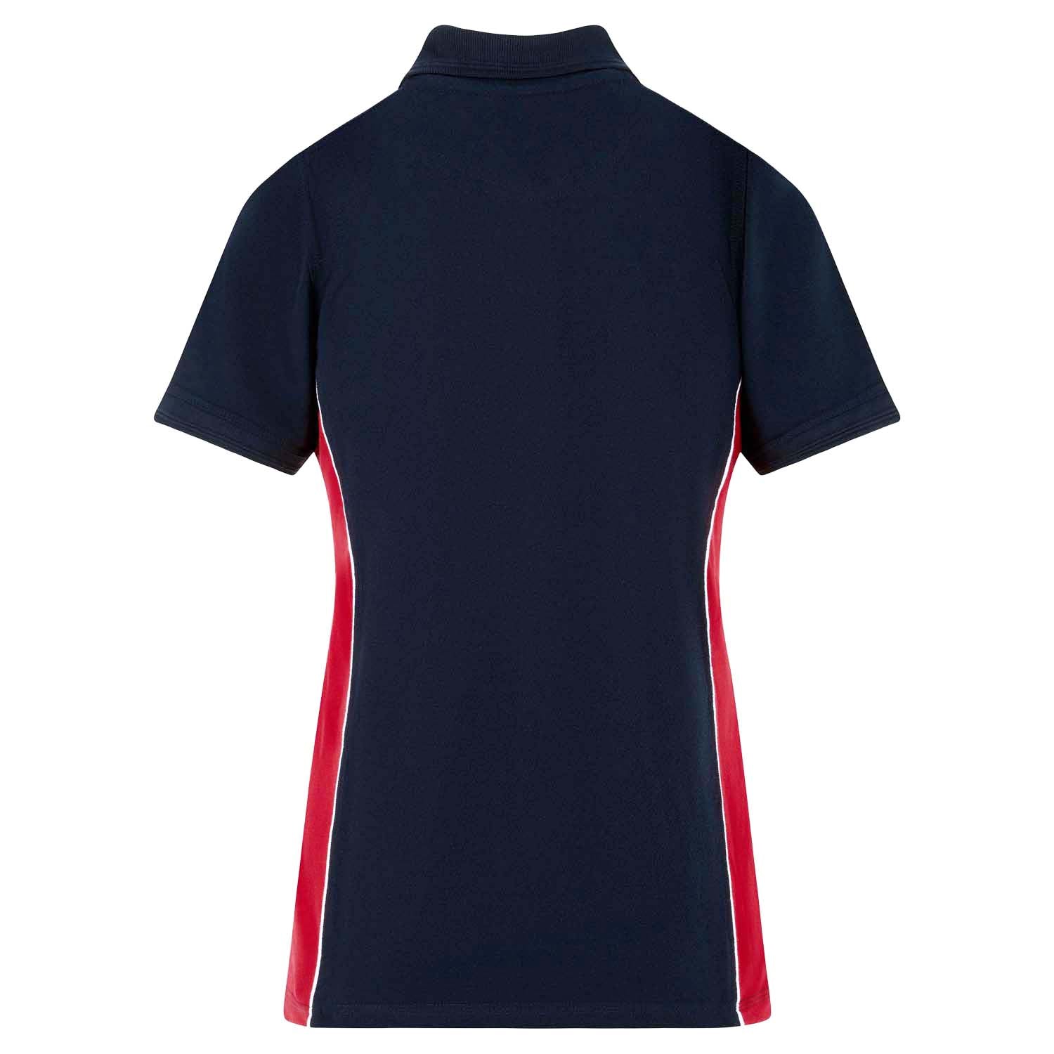 Orn Ladies Silverswift Poloshirt - Navy - Red - 1186 - - Customisable T-Shirts & Poloshirts