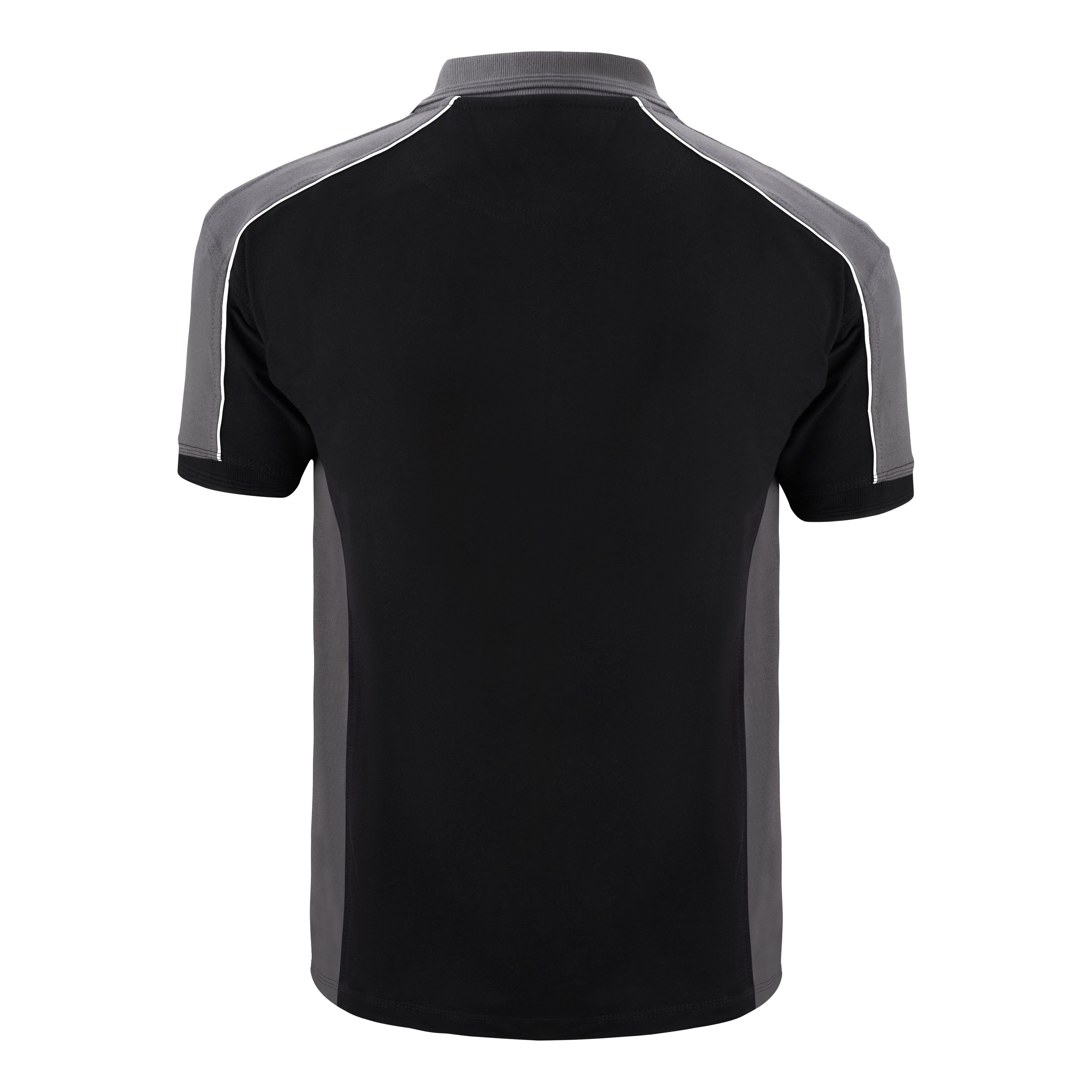 Orn Avocet Poloshirt - Black - Graphite - 1188 - - Customisable T-Shirts & Poloshirts