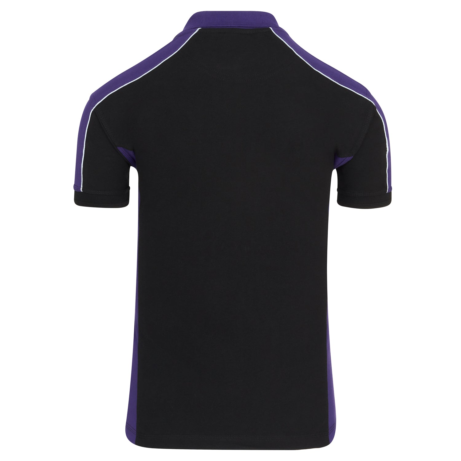 Orn Avocet Poloshirt - Black - Purple - 1188 - - Customisable T-Shirts & Poloshirts