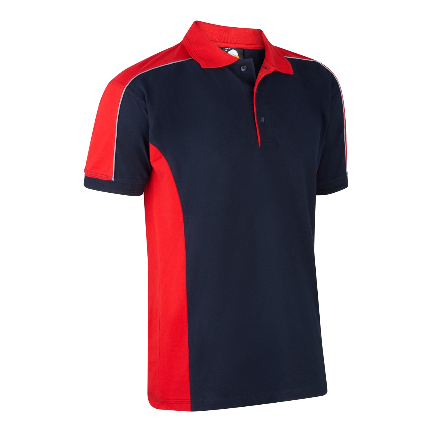 Orn Avocet Poloshirt - Navy - Red - 1188 - - Customisable T-Shirts & Poloshirts