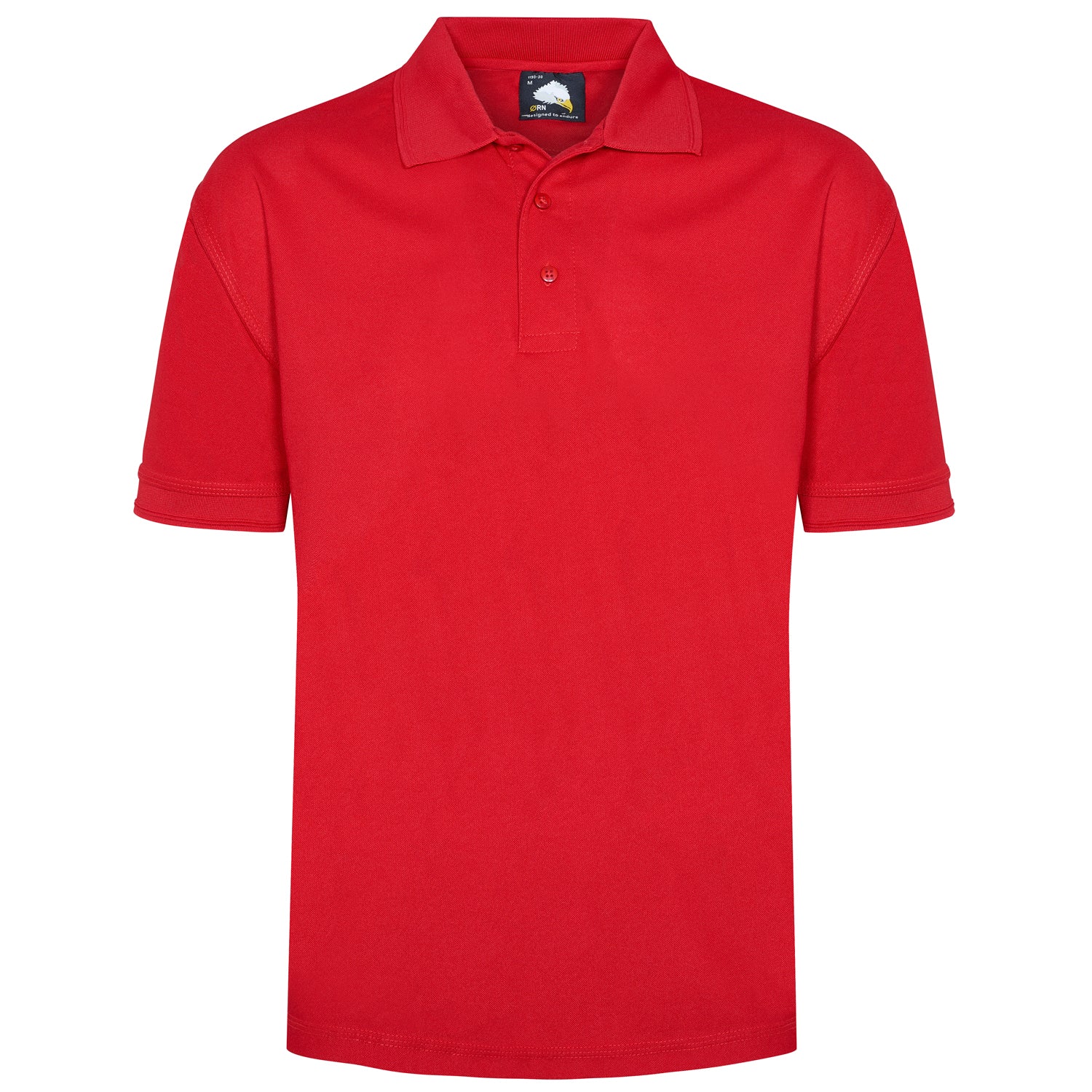 Orn Oriole Wicking Poloshirt - Red - 1190 - Red - Customisable T-Shirts & Poloshirts