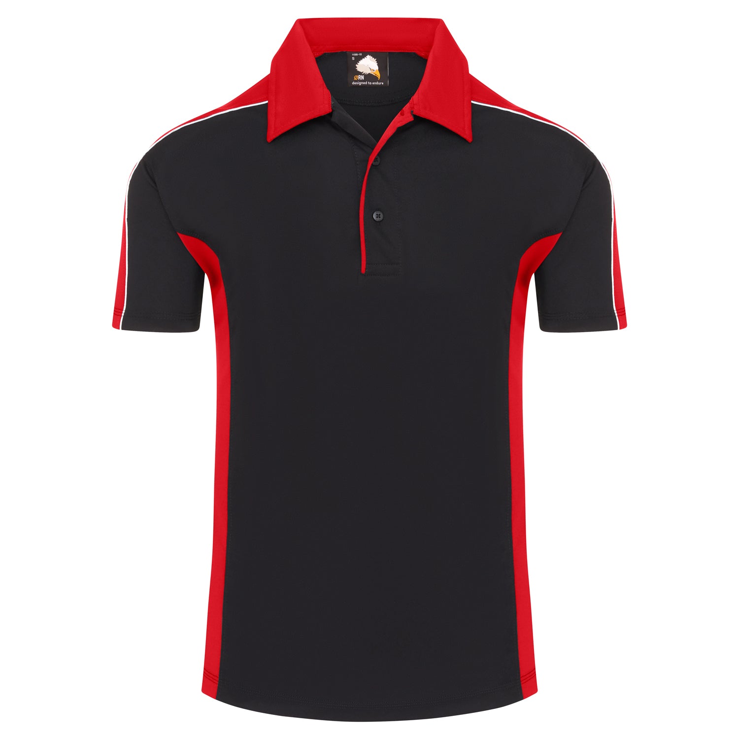 Orn Avocet Wicking Poloshirt - Navy - Red - 1198 - Navy - Red - Customisable T-Shirts & Poloshirts