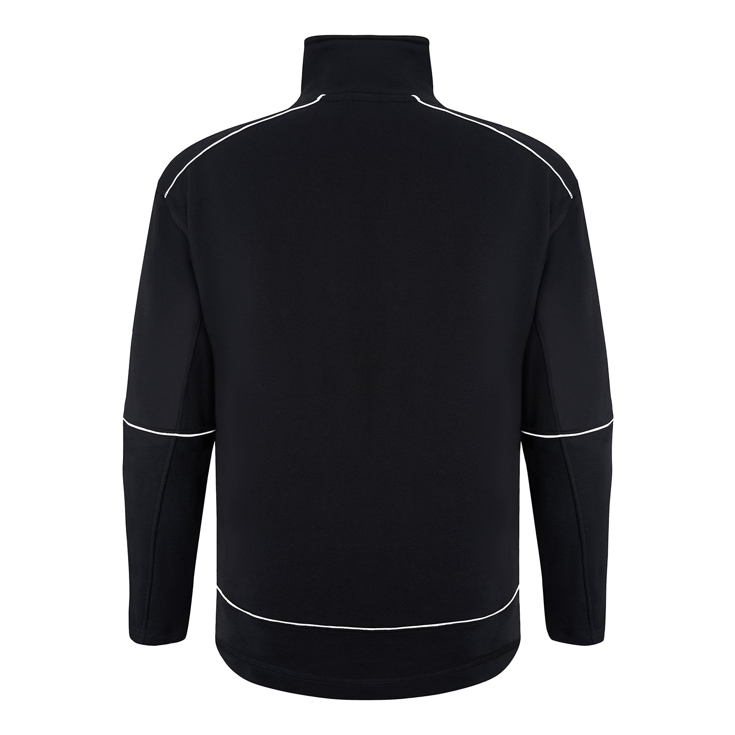 Orn Fireback Quarter Zip Sweatshirt - Black - Black - 1283 - - Customisable Sweatshirts & Hoodies
