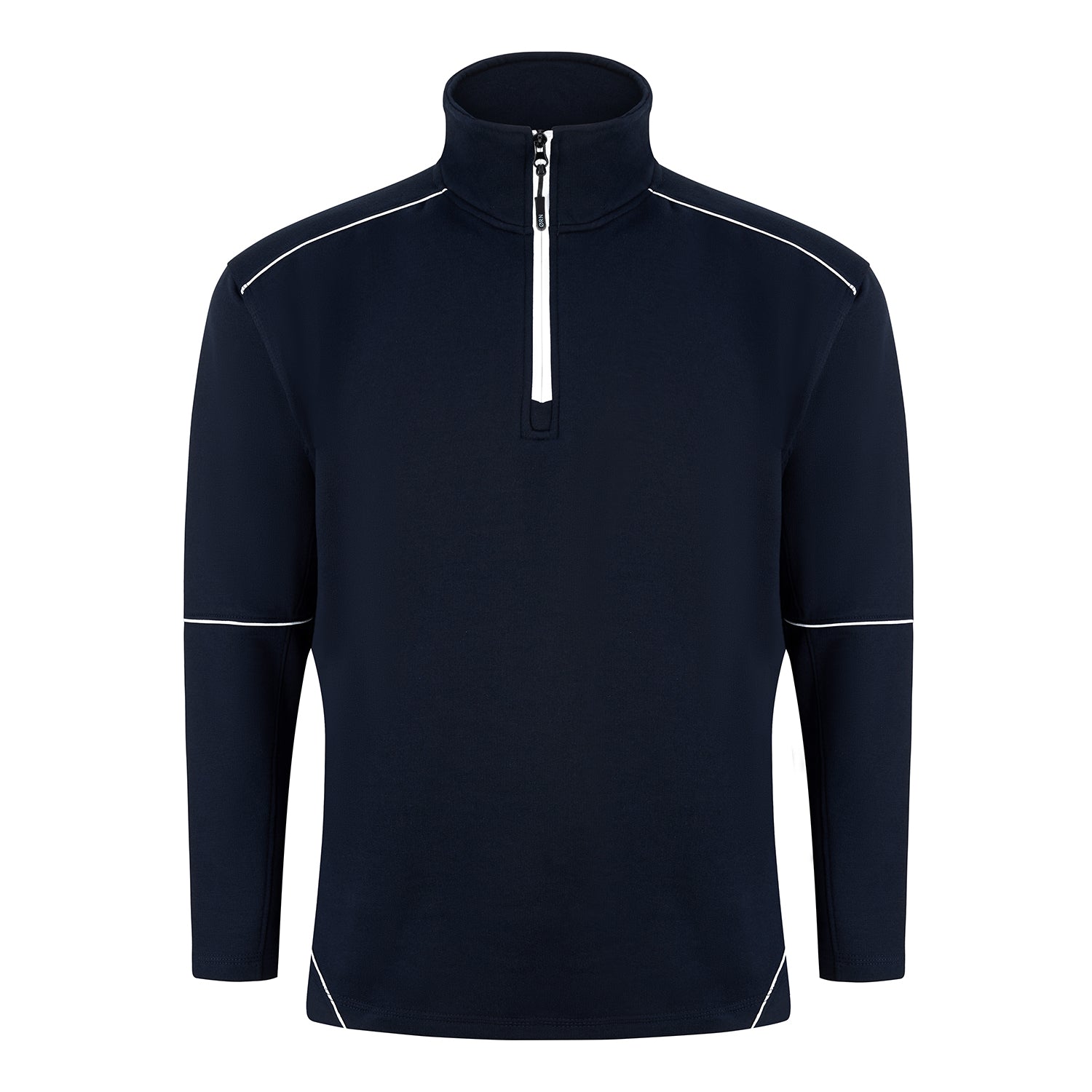 Orn Fireback Quarter Zip Sweatshirt - Navy - Navy - 1283 - Navy - Navy - Customisable Sweatshirts & Hoodies