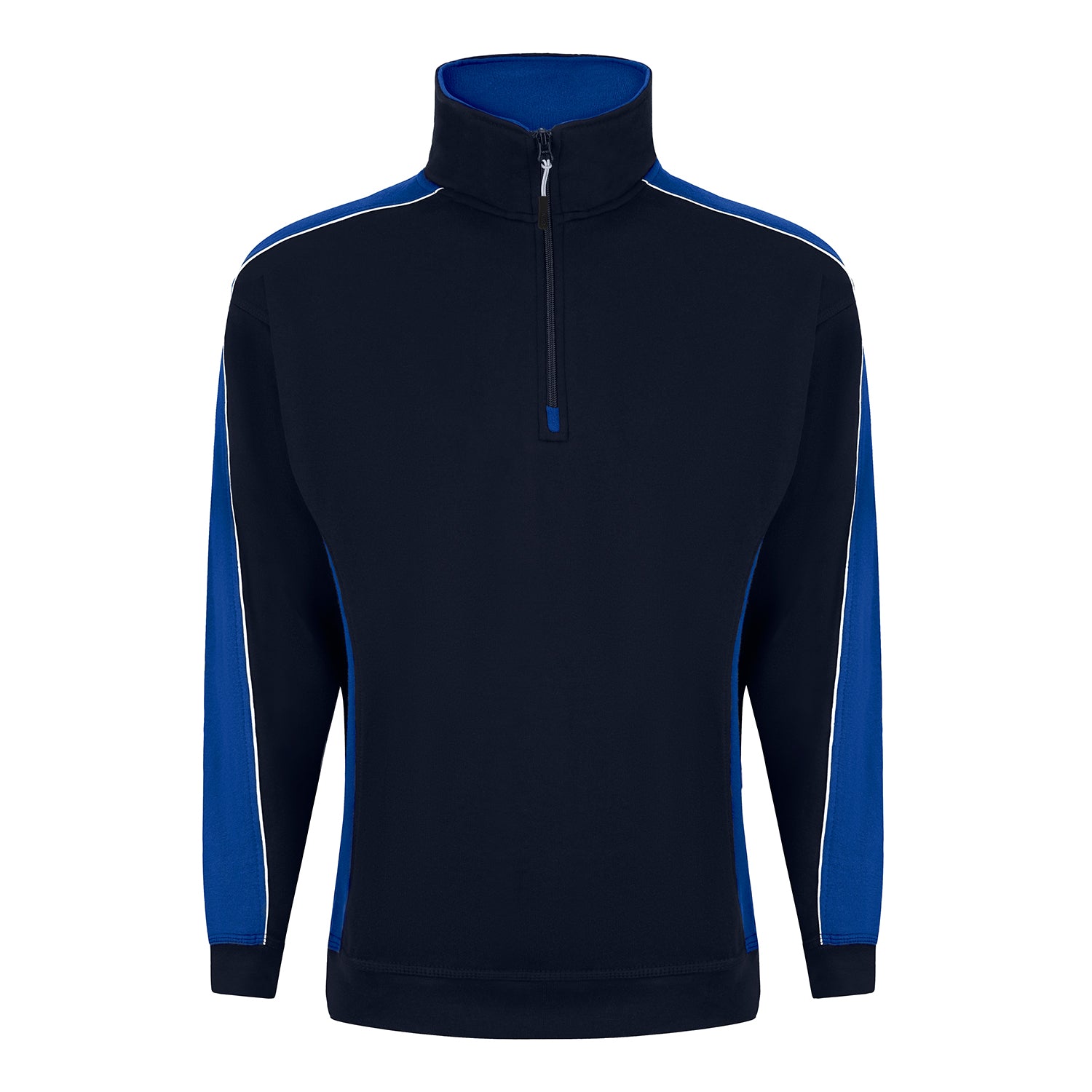 Orn Avocet Quarter Zip Sweatshirt - Navy - Royal - 1288 - Navy - Royal - Customisable Sweatshirts & Hoodies