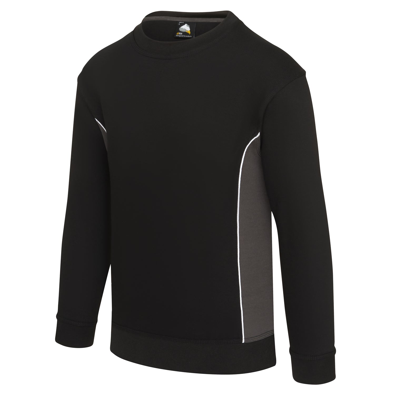 Orn Silverswift Sweatshirt - Black - Graphite - 1290 - - Customisable Sweatshirts & Hoodies