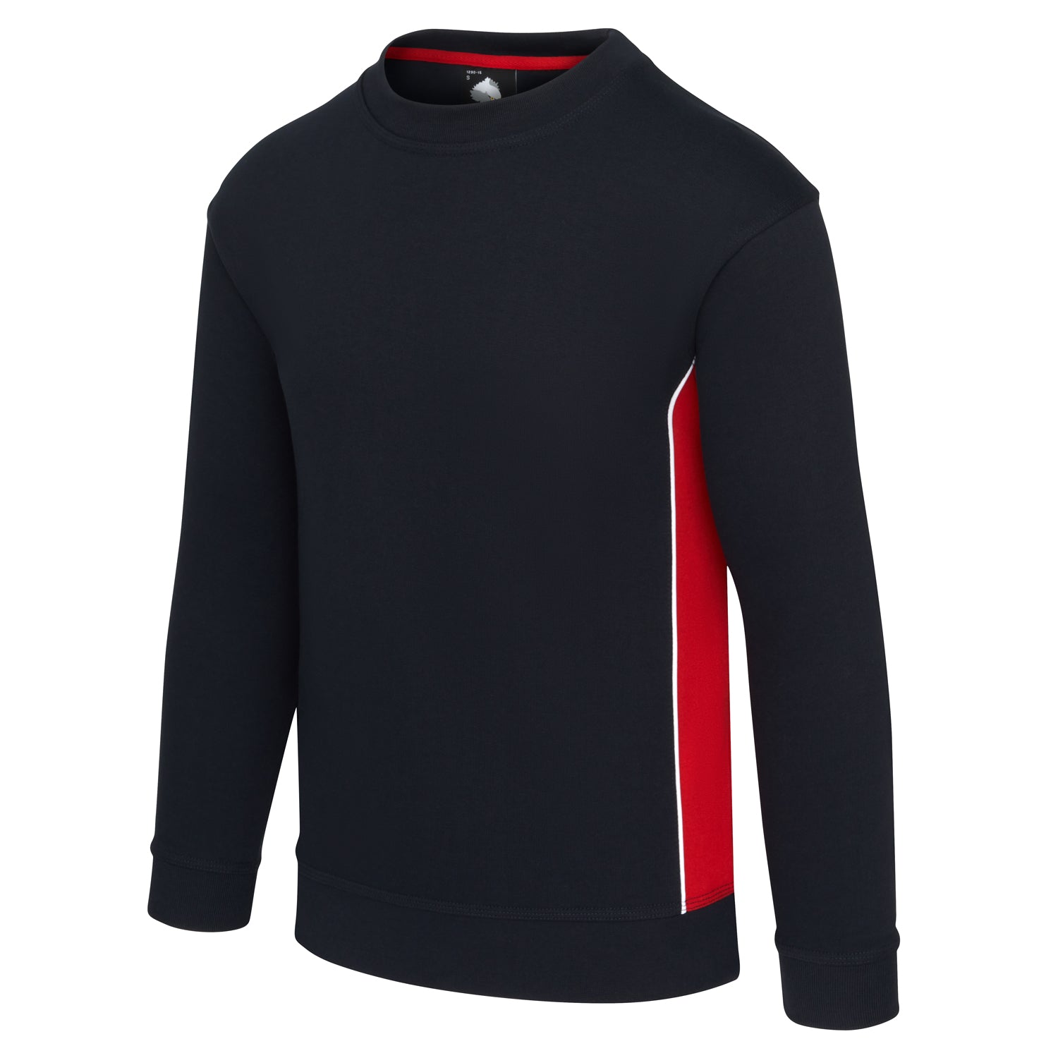 Orn Silverswift Sweatshirt - Navy - Red - 1290 - - Customisable Sweatshirts & Hoodies