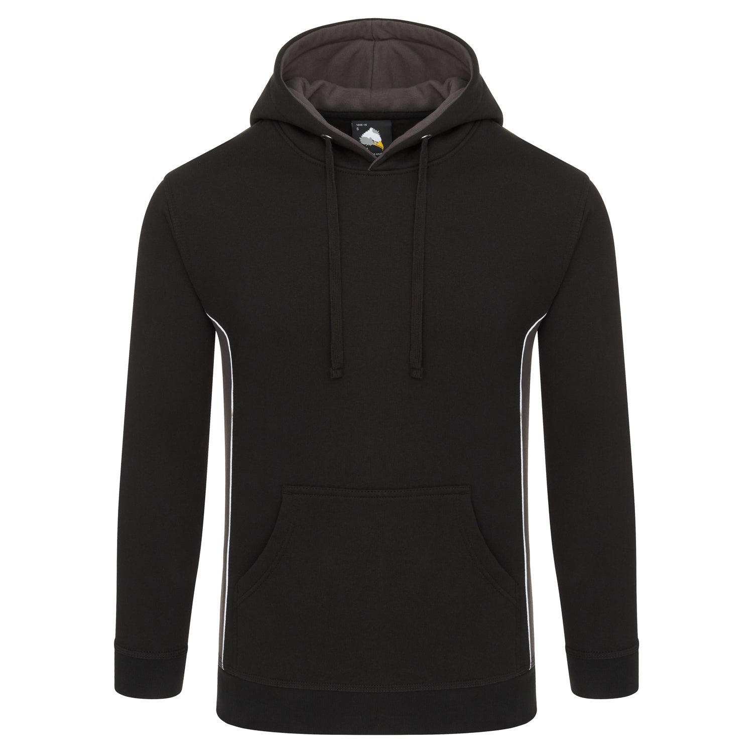 Orn Silverswift Hoodie - Black - Graphite - 1295 - Black - Graphite - Customisable Sweatshirts & Hoodies