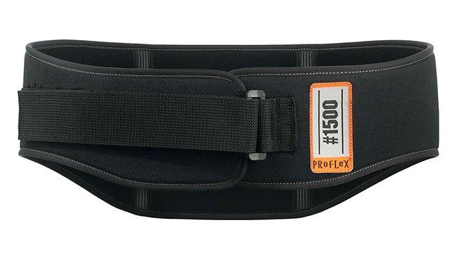 Ergodyne Back Support Belt Ey1500 Bs - Black - Customisable Back Supports
