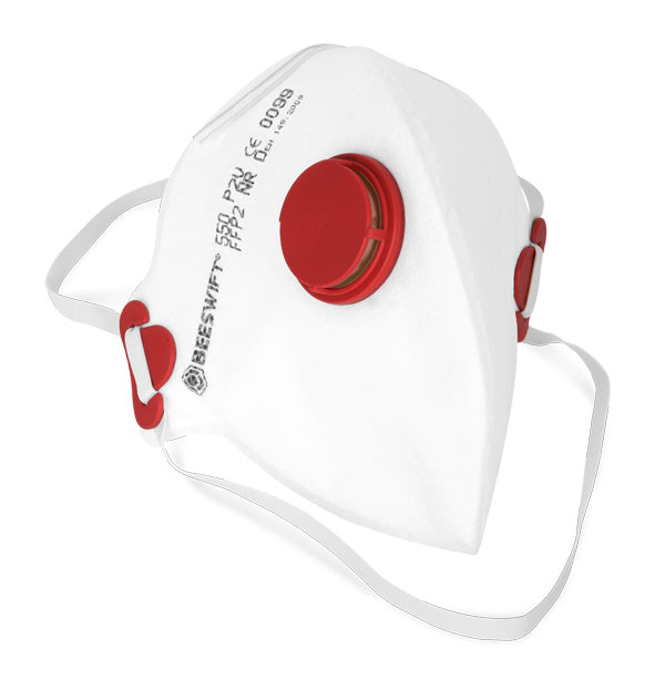 Beeswift Fold Flat P2 Valved Mask - - Customisable Respiratory Protection