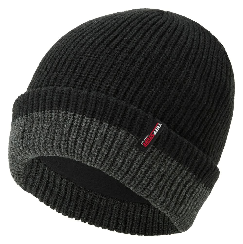 Tuffstuff Pro Work Two Tone Beanie 410 - ASSORTED ONE SIZE - Customisable ESSENTIALS