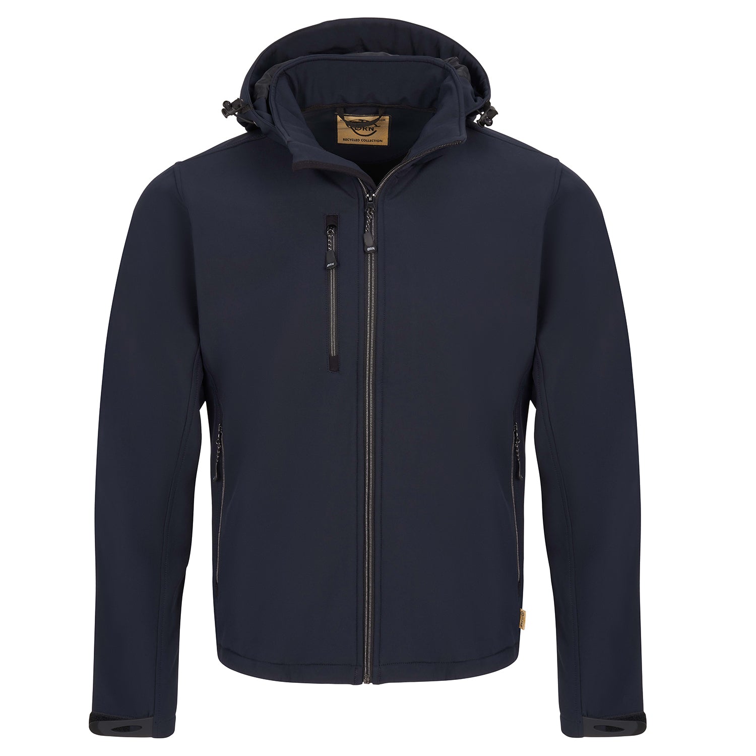 Orn Gannet EarthPro® GRS Softshell - Navy - 4100R - Navy - Customisable Softshells, Fleeces & Jackets