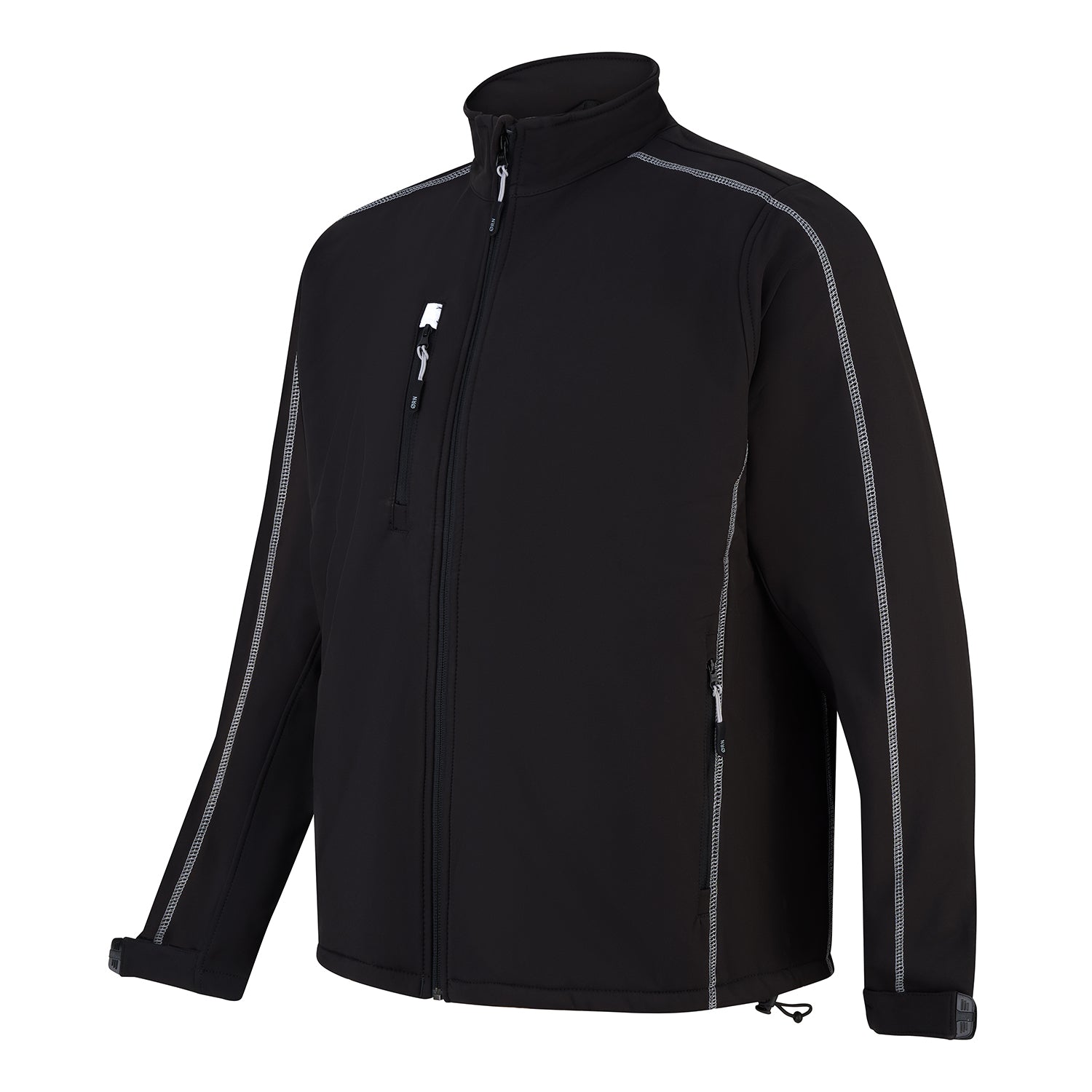 Orn Crane Fur-Lined Softshell - Black - 4240 - - Customisable Softshells, Fleeces & Jackets