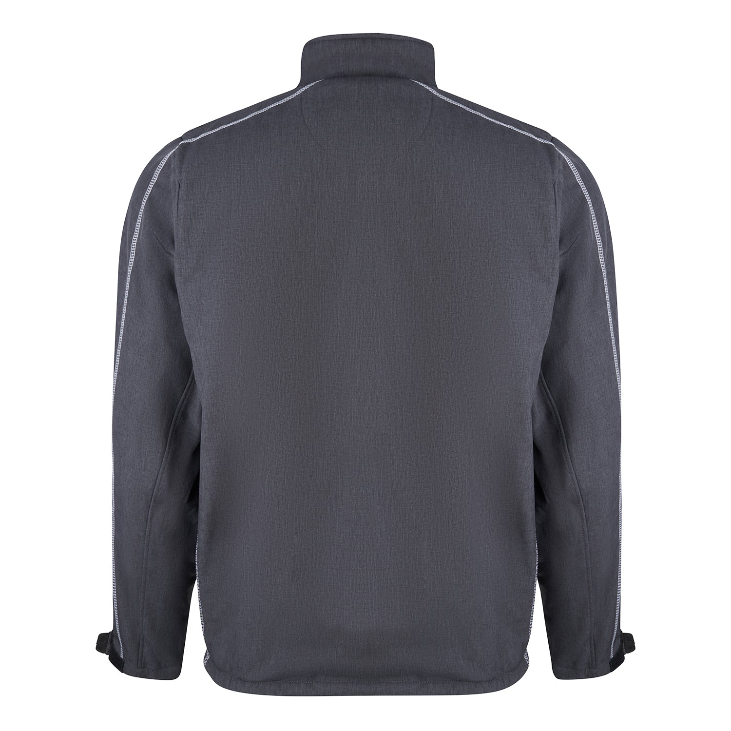 Orn Crane Fur-Lined Softshell - Charcoal Melange - Black - 4240 - - Customisable Softshells, Fleeces & Jackets