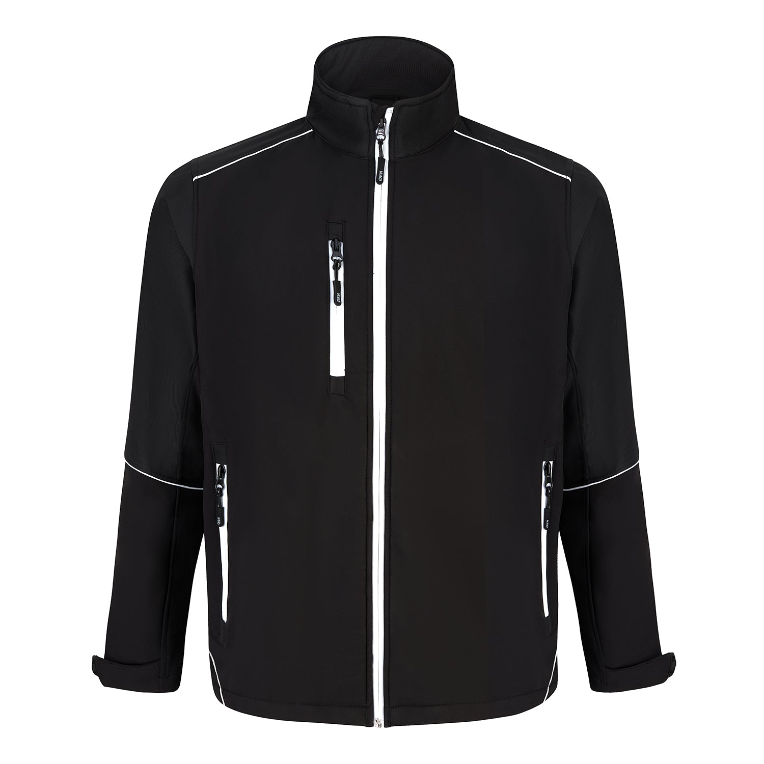 Orn Fireback Softshell - Black - Black - 4283 - Black - Black - Customisable Softshells, Fleeces & Jackets