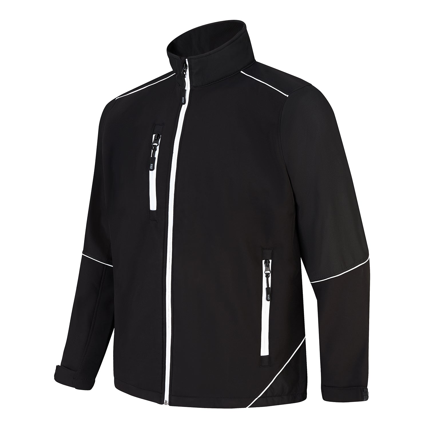 Orn Fireback Softshell - Black - Black - 4283 - - Customisable Softshells, Fleeces & Jackets