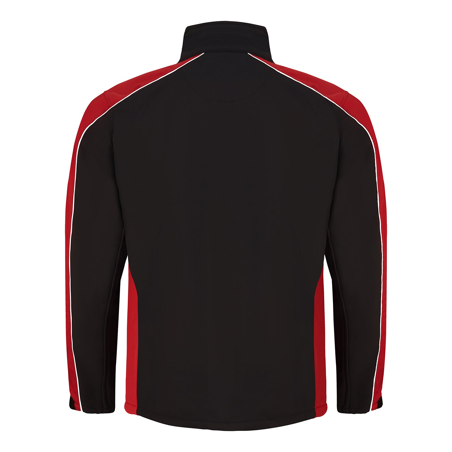 Orn Avocet Softshell - Black - Red - 4288 - - Customisable Softshells, Fleeces & Jackets