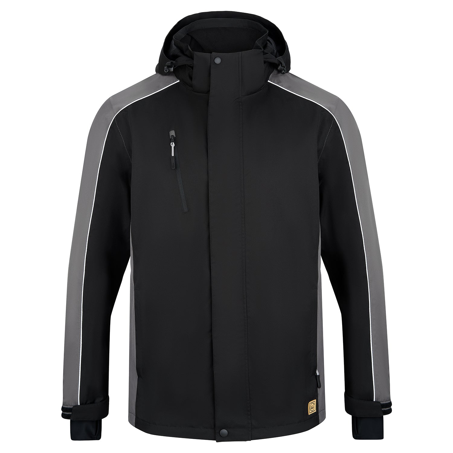 Orn Avocet EarthPro® GRS Jacket - Black - Graphite - 4688R - Black - Graphite - Customisable Softshells, Fleeces & Jackets