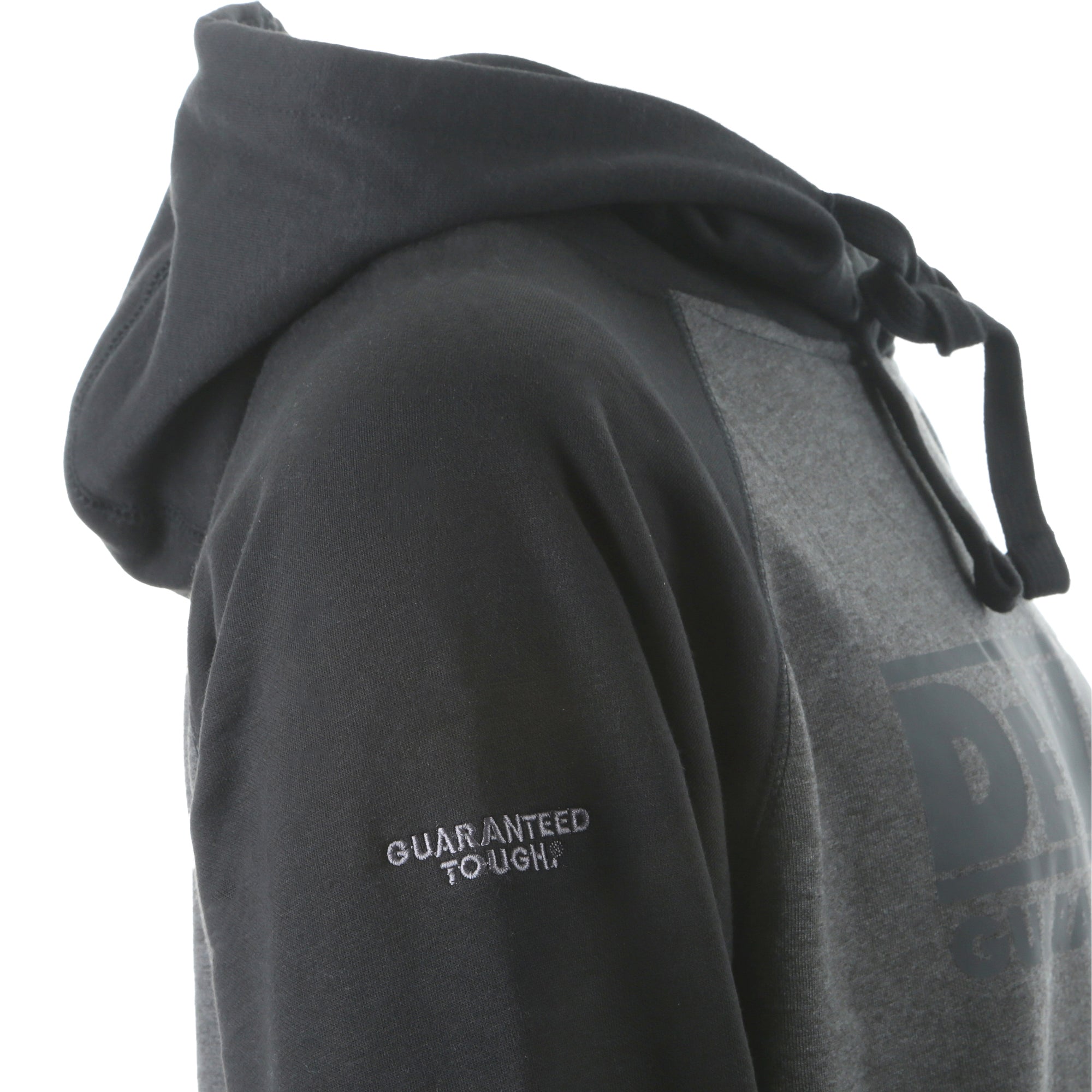 DeWalt Stratford Grey Marl/Black Hooded Sweatshirt Grey/Black - - Customisable General Safety Shoes