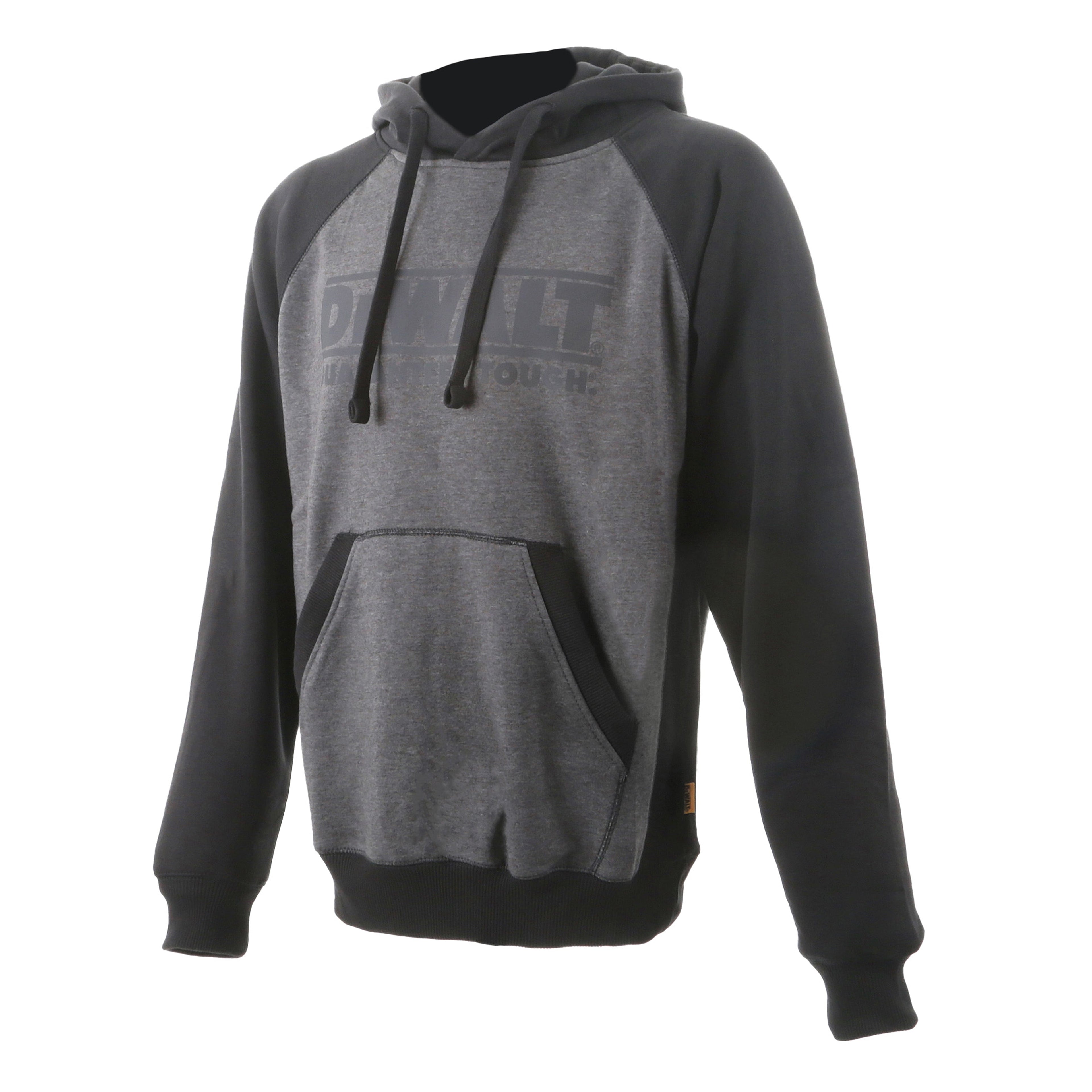 DeWalt Stratford Grey Marl/Black Hooded Sweatshirt Grey/Black - Black - Customisable General Safety Shoes