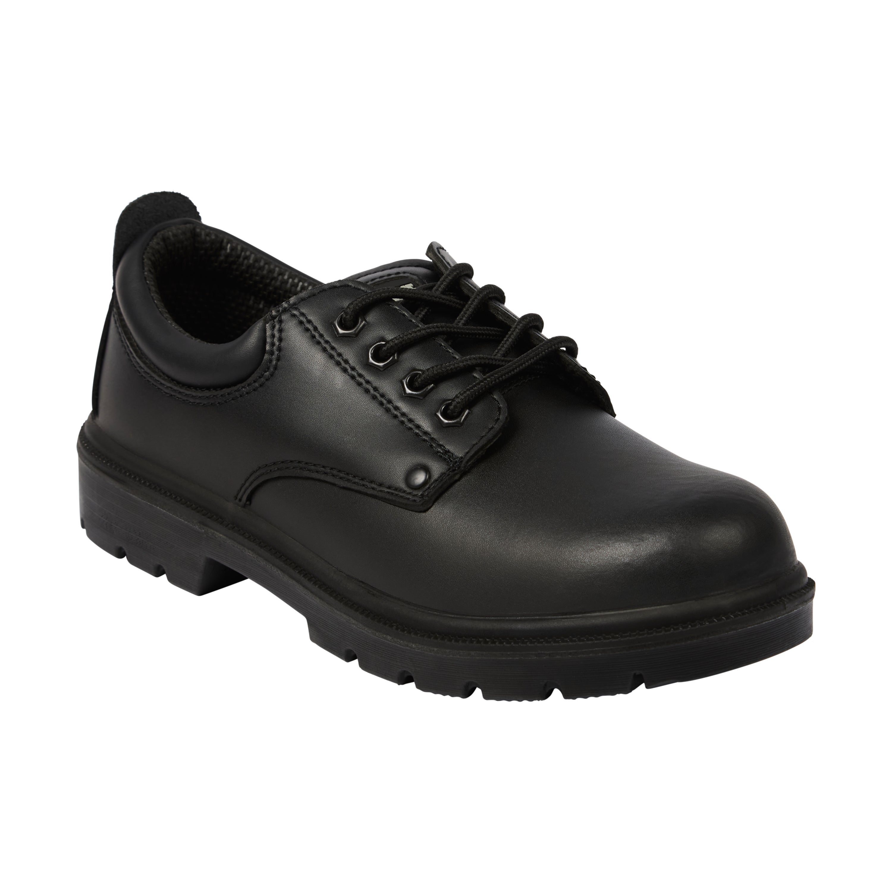 Apache AP306 4 Eye Safety Shoe Black - Black - Customisable Trainers