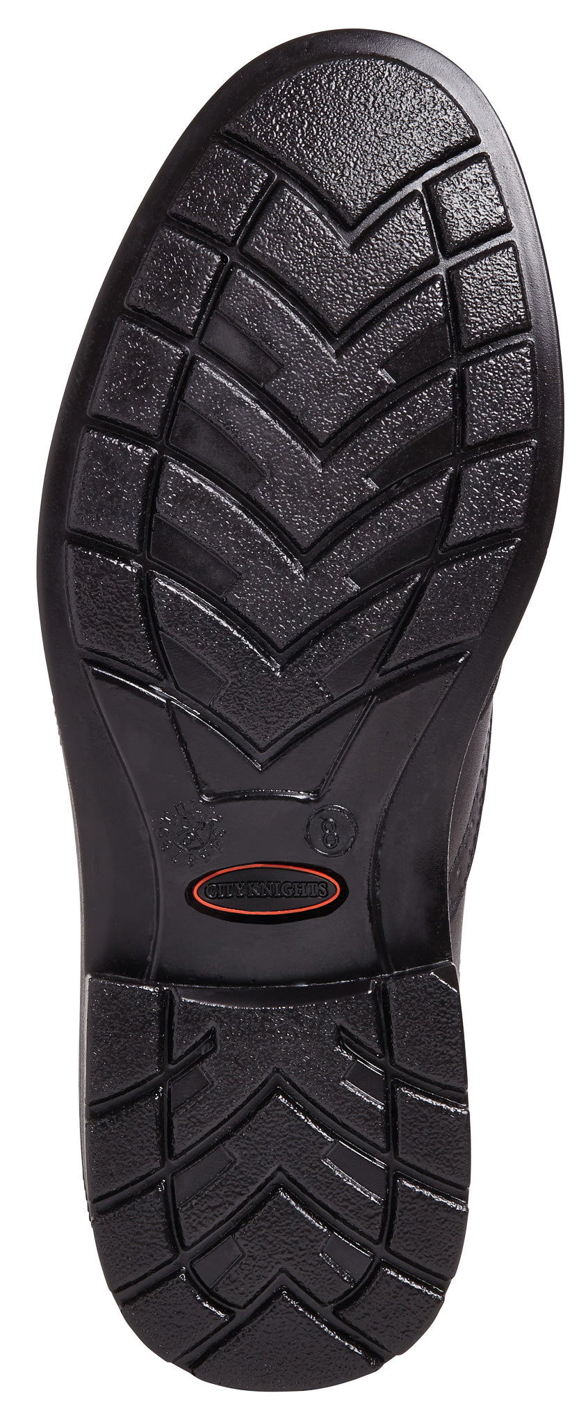 City Knights SS500CM Brogue Safey Shoe Black - - Customisable Footwear