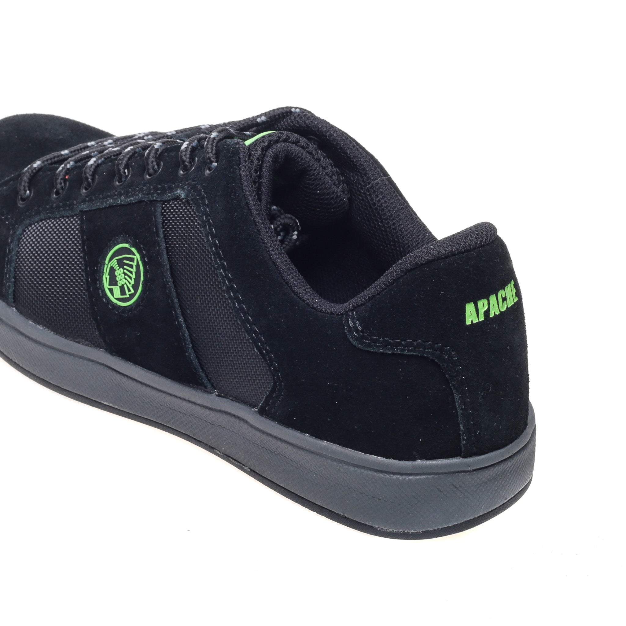 Apache KICK Suede Cup Sole Safety Trainer Black - - Customisable Safety Trainers