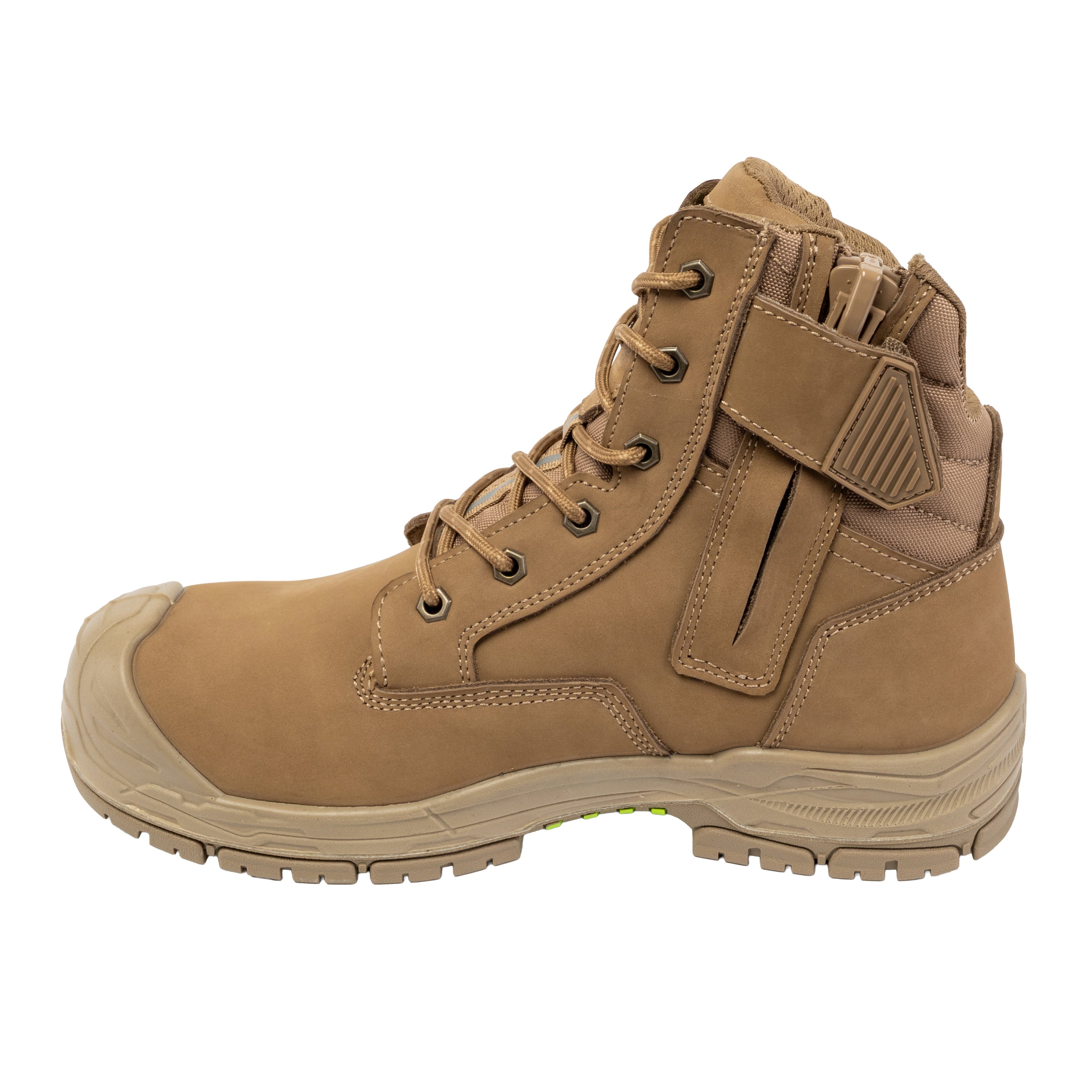 Apache - Outback Stone Water Resistant Size Zip Boot with HI & CI - - Customisable Footwear