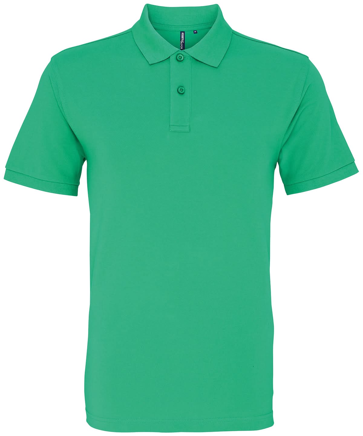 Asquith & Fox Asquith Fox Mens Classic fit polo Kelly AQ010 - Kelly - Customisable Polos
