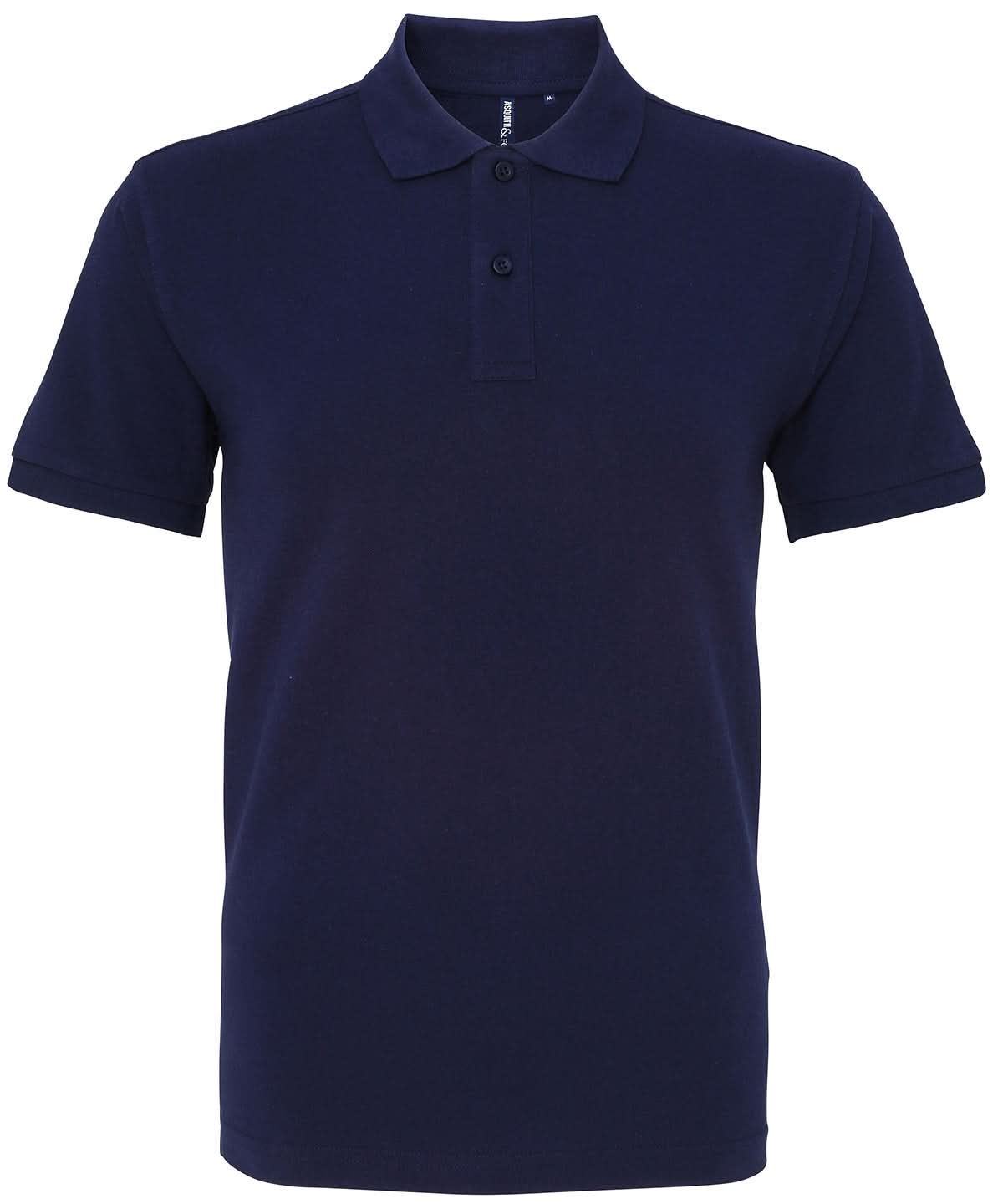 Asquith & Fox Asquith Fox Mens Classic fit polo Navy AQ010 - Navy - Customisable Polos