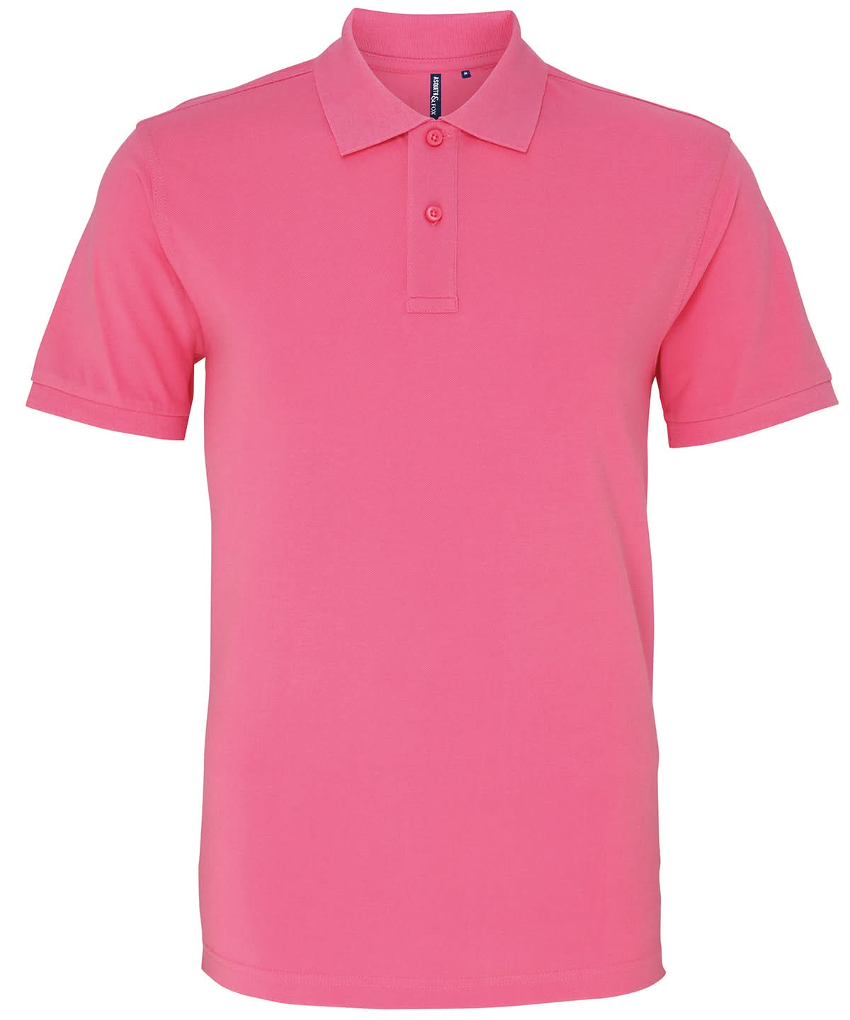 Asquith & Fox Asquith Fox Mens Classic fit polo Pink Carnation AQ010 - Pink Carnation - Customisable Polos