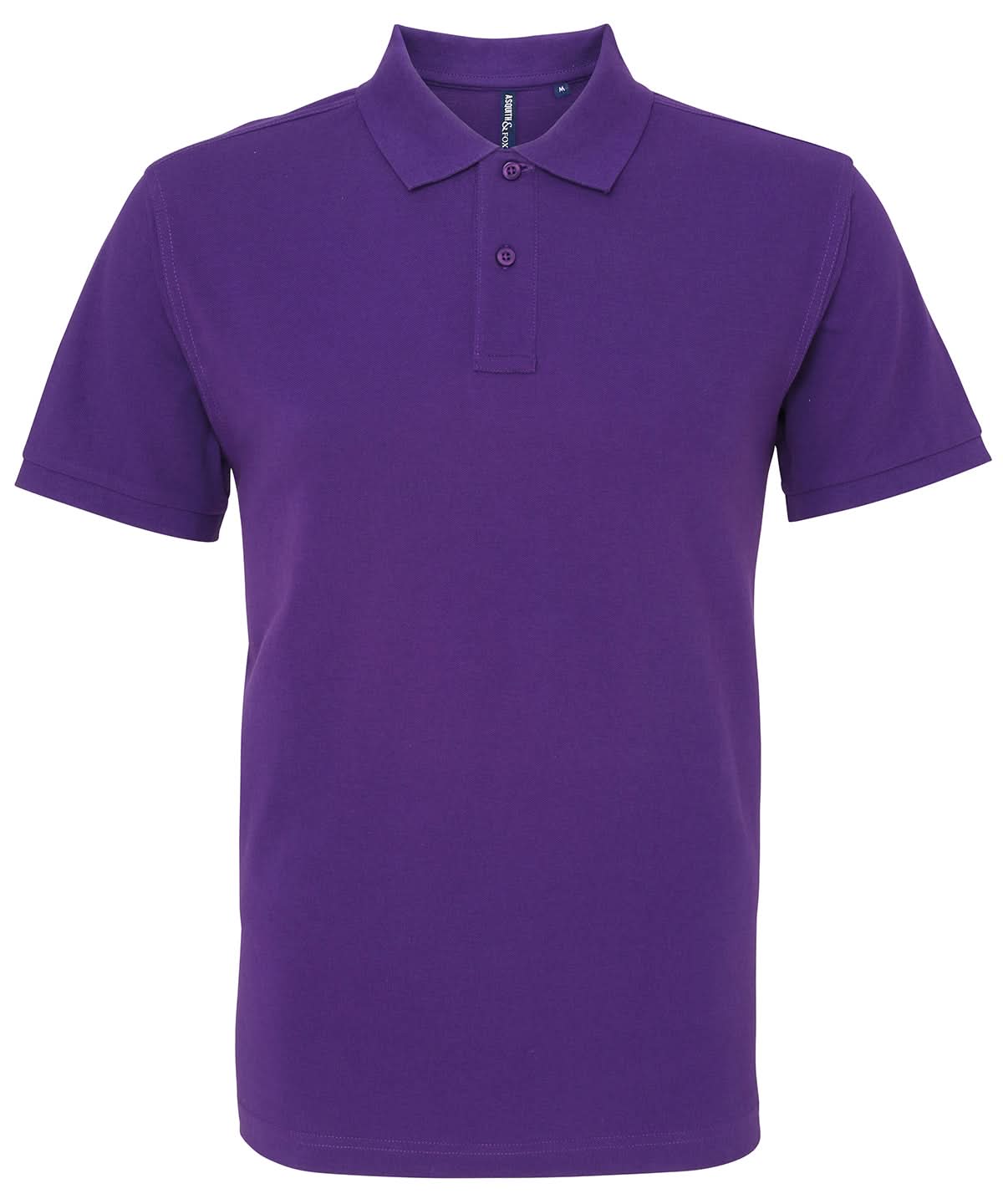 Asquith & Fox Asquith Fox Mens Classic fit polo Purple AQ010 - Purple - Customisable Polos