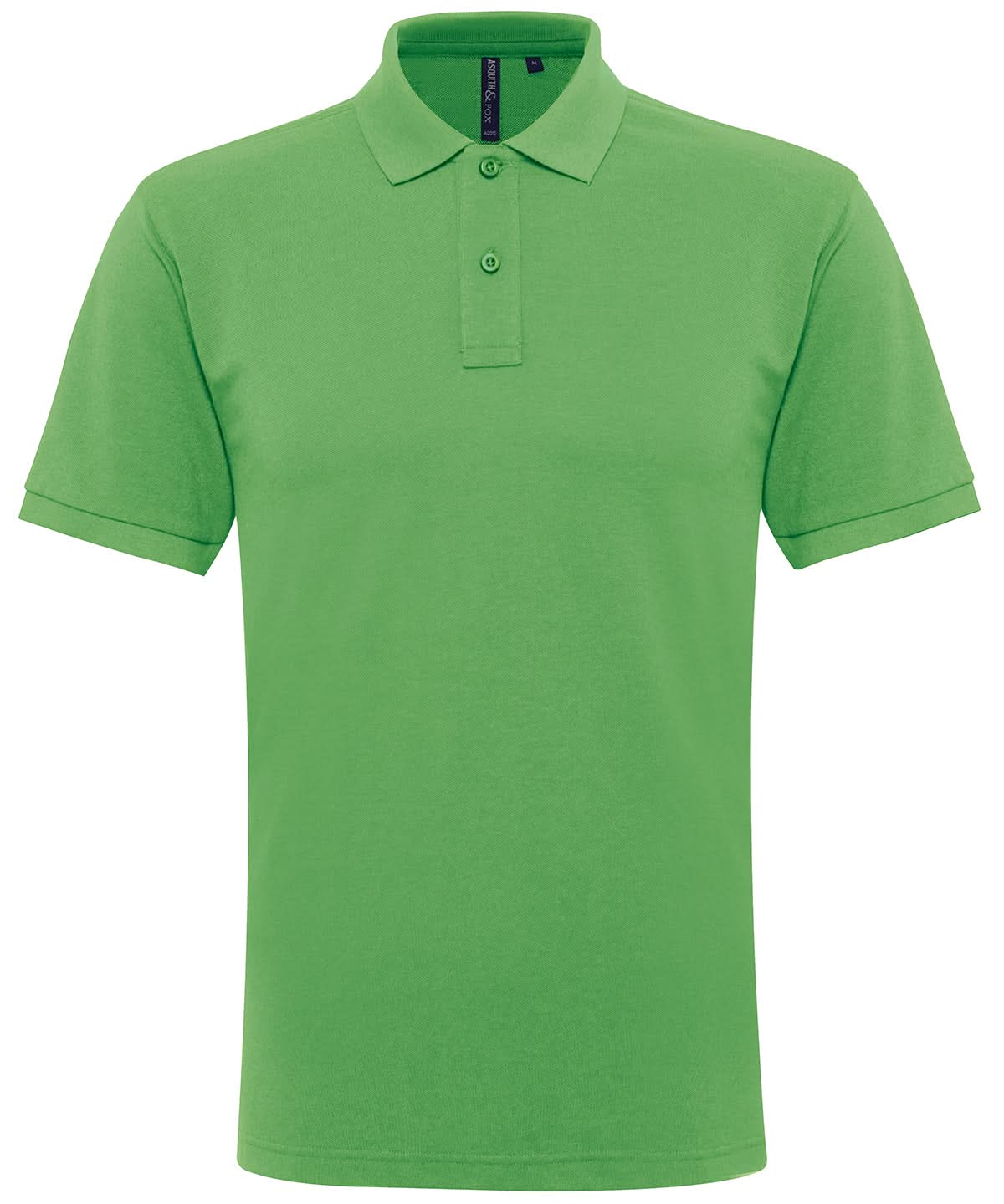 Asquith & Fox Asquith Fox Mens polycotton blend polo Kelly AQ015 - Kelly - Customisable Polos