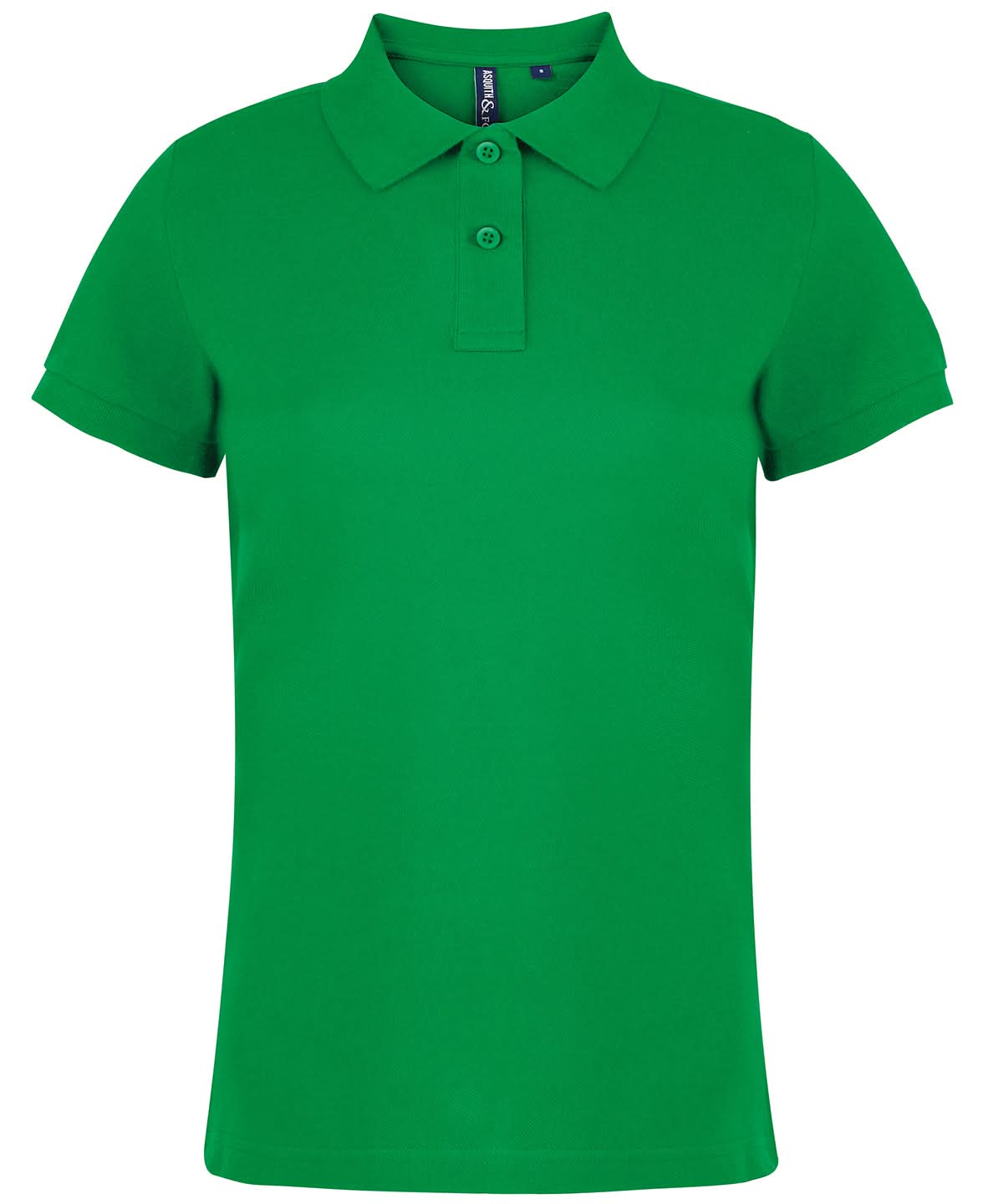 Asquith & Fox Asquith Fox Womens Classic fit polo Kelly AQ020 - Kelly - Customisable Polos