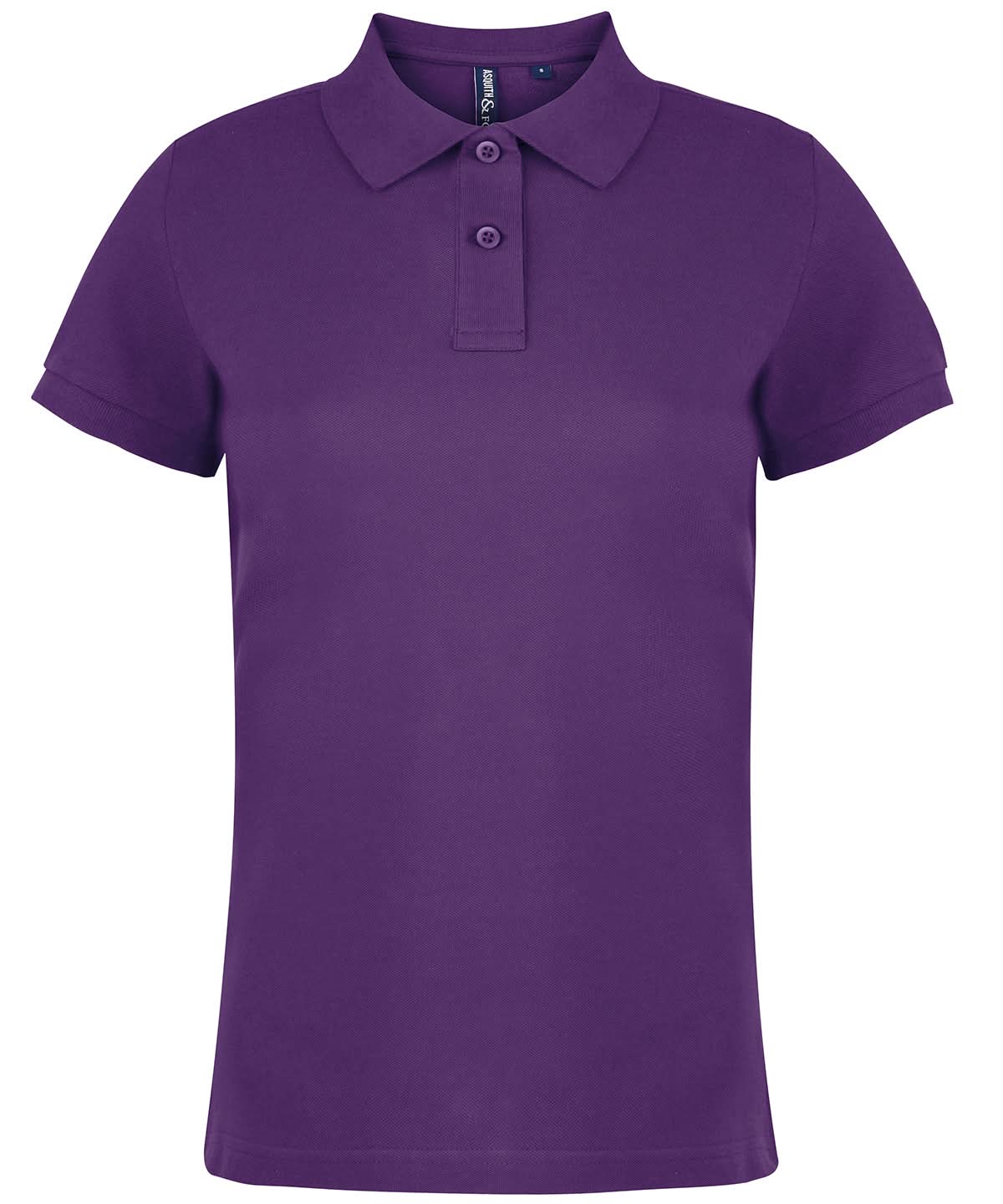 Asquith & Fox Asquith Fox Womens Classic fit polo Purple AQ020 - Purple - Customisable Polos