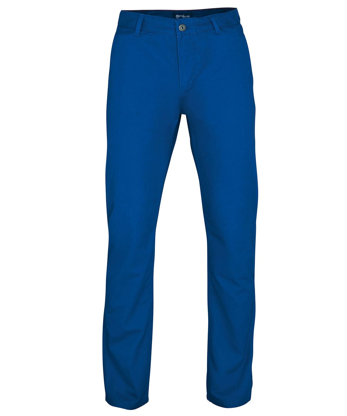 Asquith & Fox Mens Classic fit chinos AQ050 - Royal - Customisable Chinos